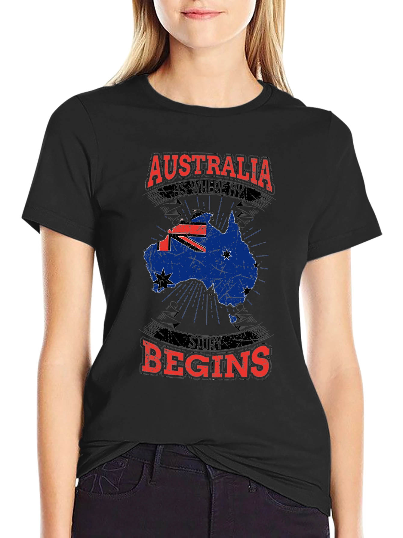 Australia Story Begins T-Shirt