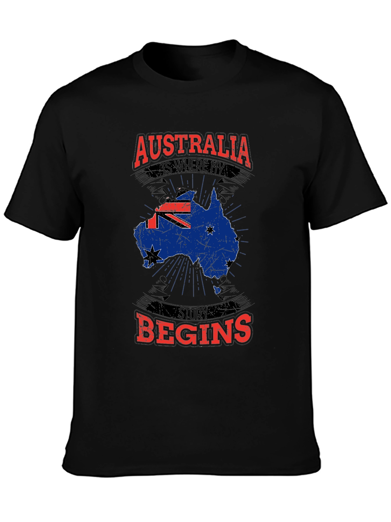 Australia Story Begins T-Shirt