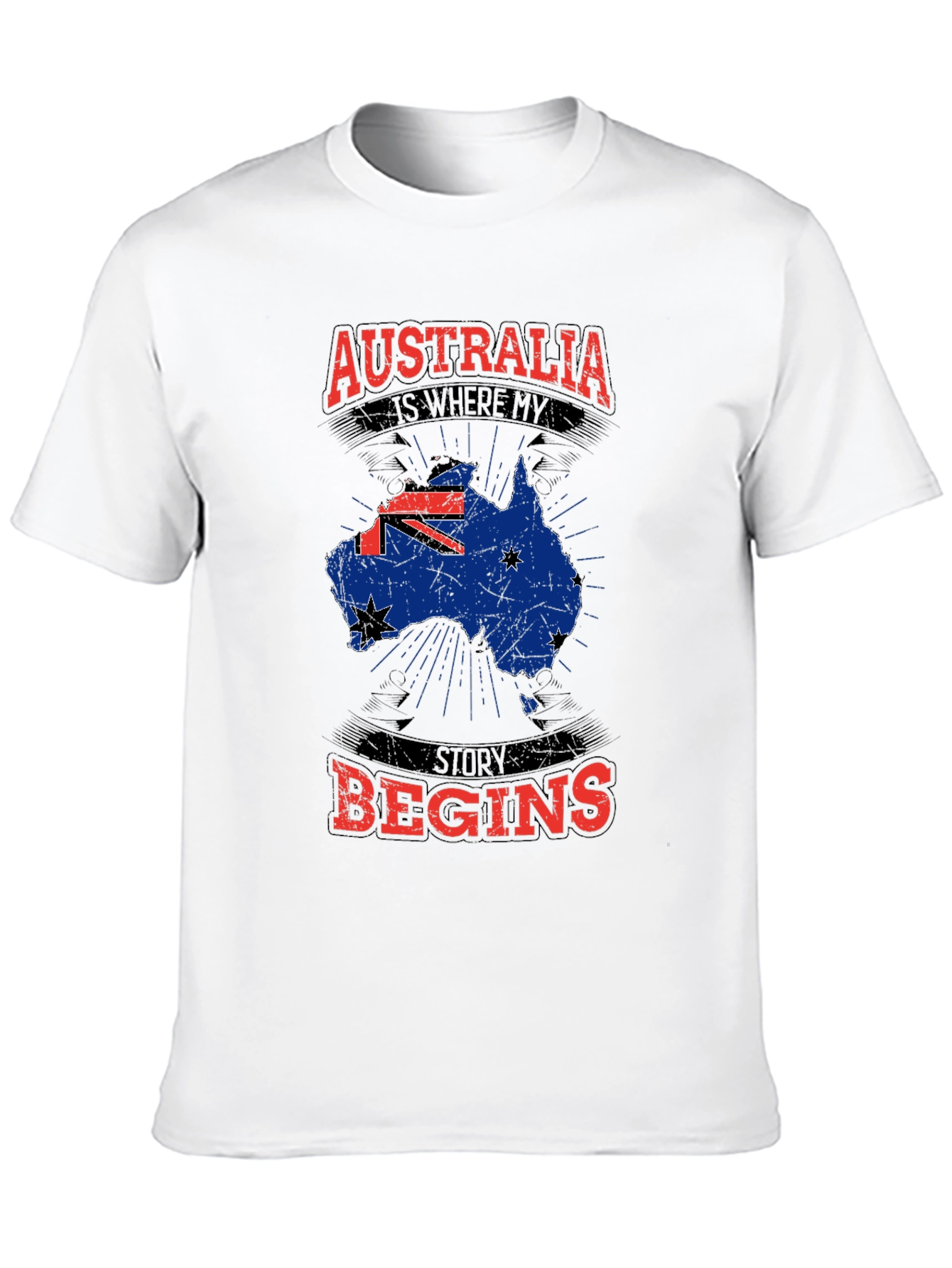 Australia Story Begins T-Shirt