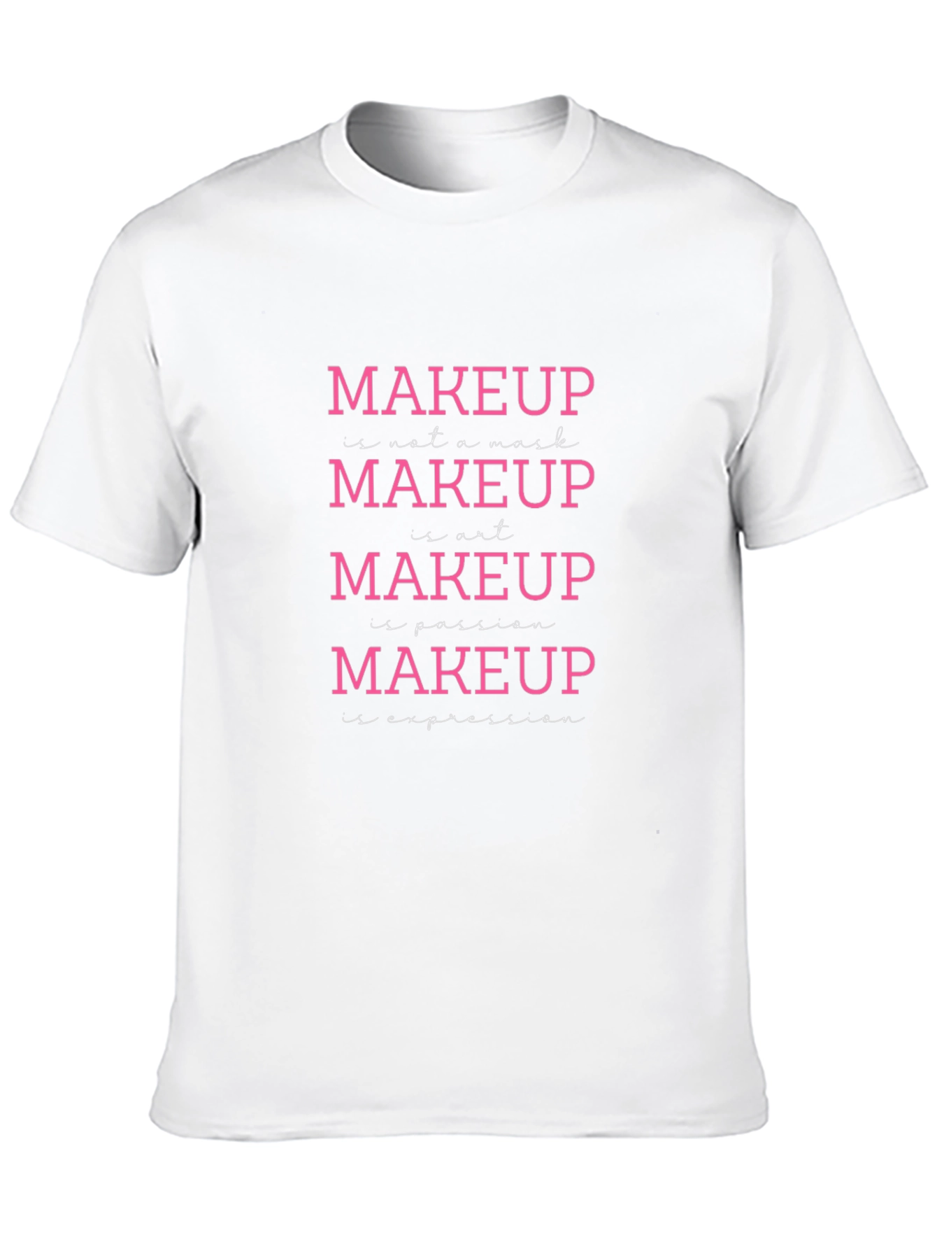 Makeup Is Art T-Shirt - Beauty Expression Tee