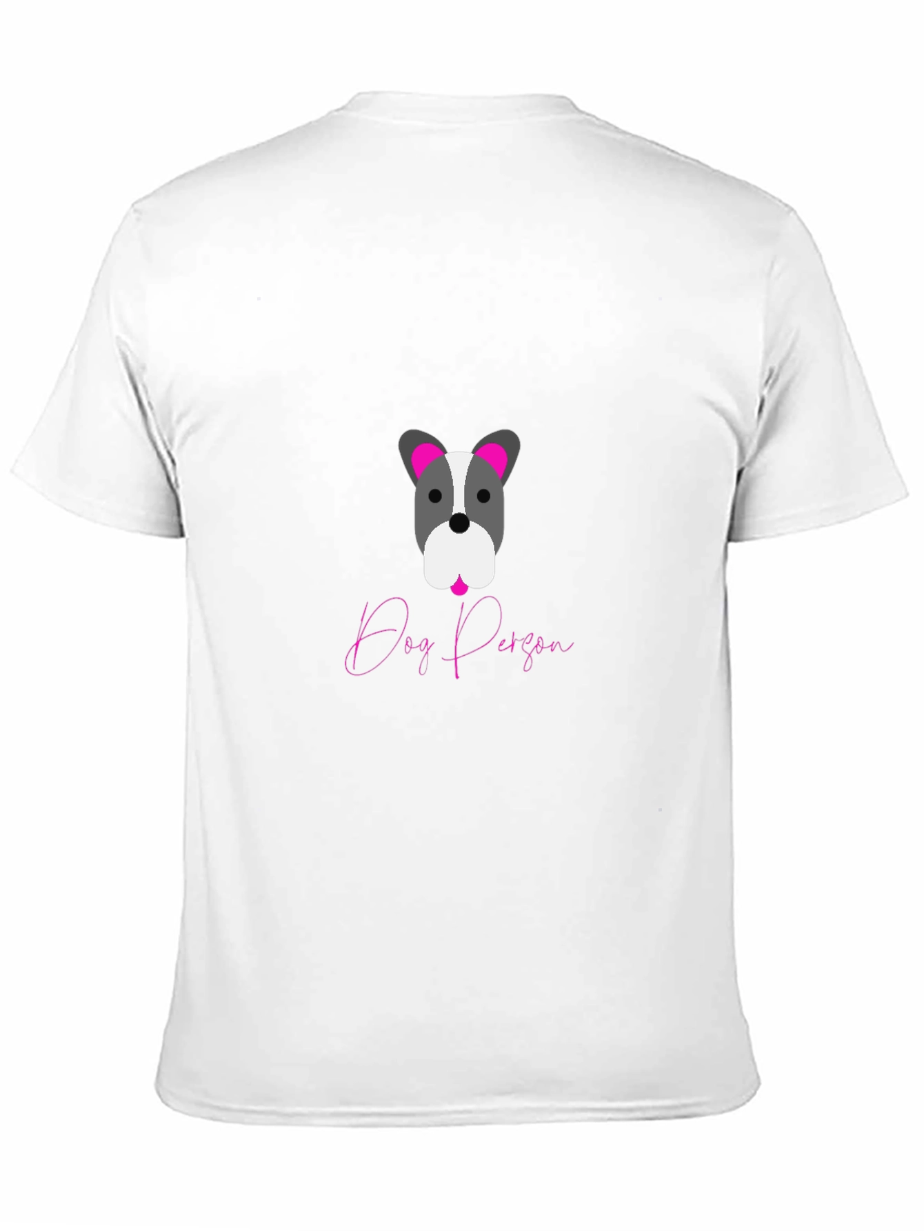 Dog Person Graphic Tee - Black