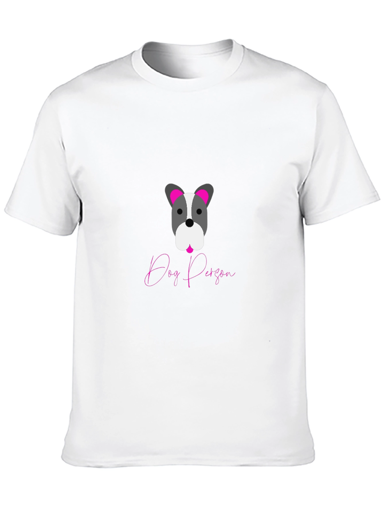 Dog Person Graphic Tee - Black