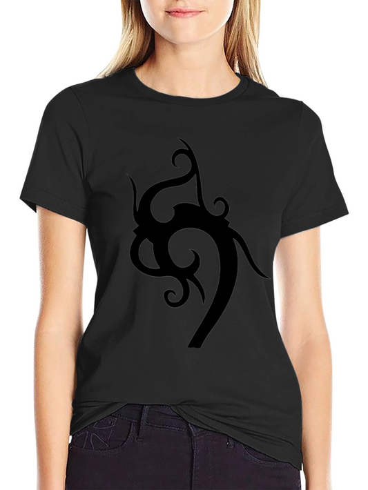 Tribal Design Black T-Shirt - Stylish Mens Tee