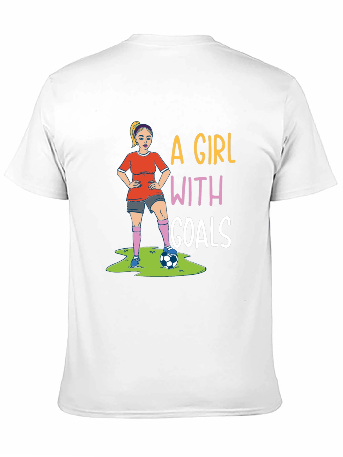 Girl with Goals Graphic T-Shirt