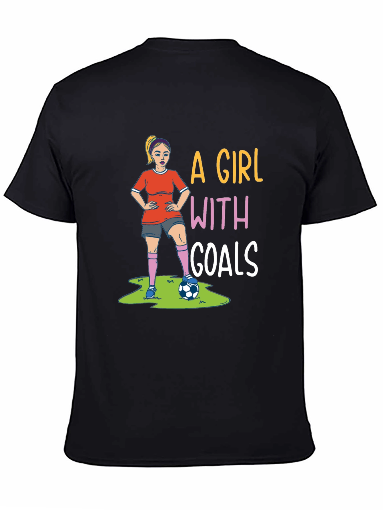 Girl with Goals Graphic T-Shirt
