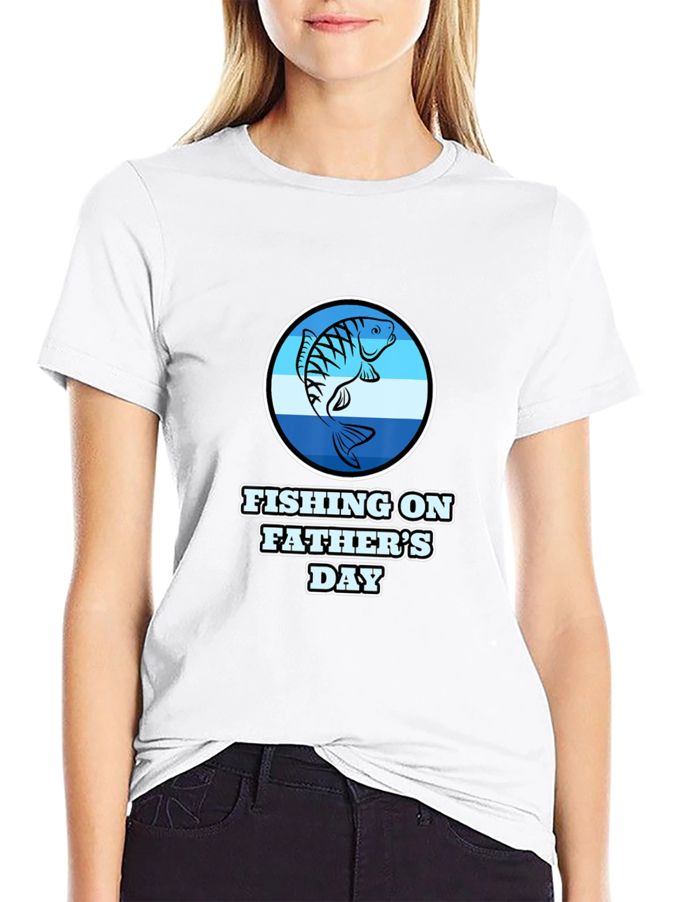 Fishing on Fathers Day T-Shirt