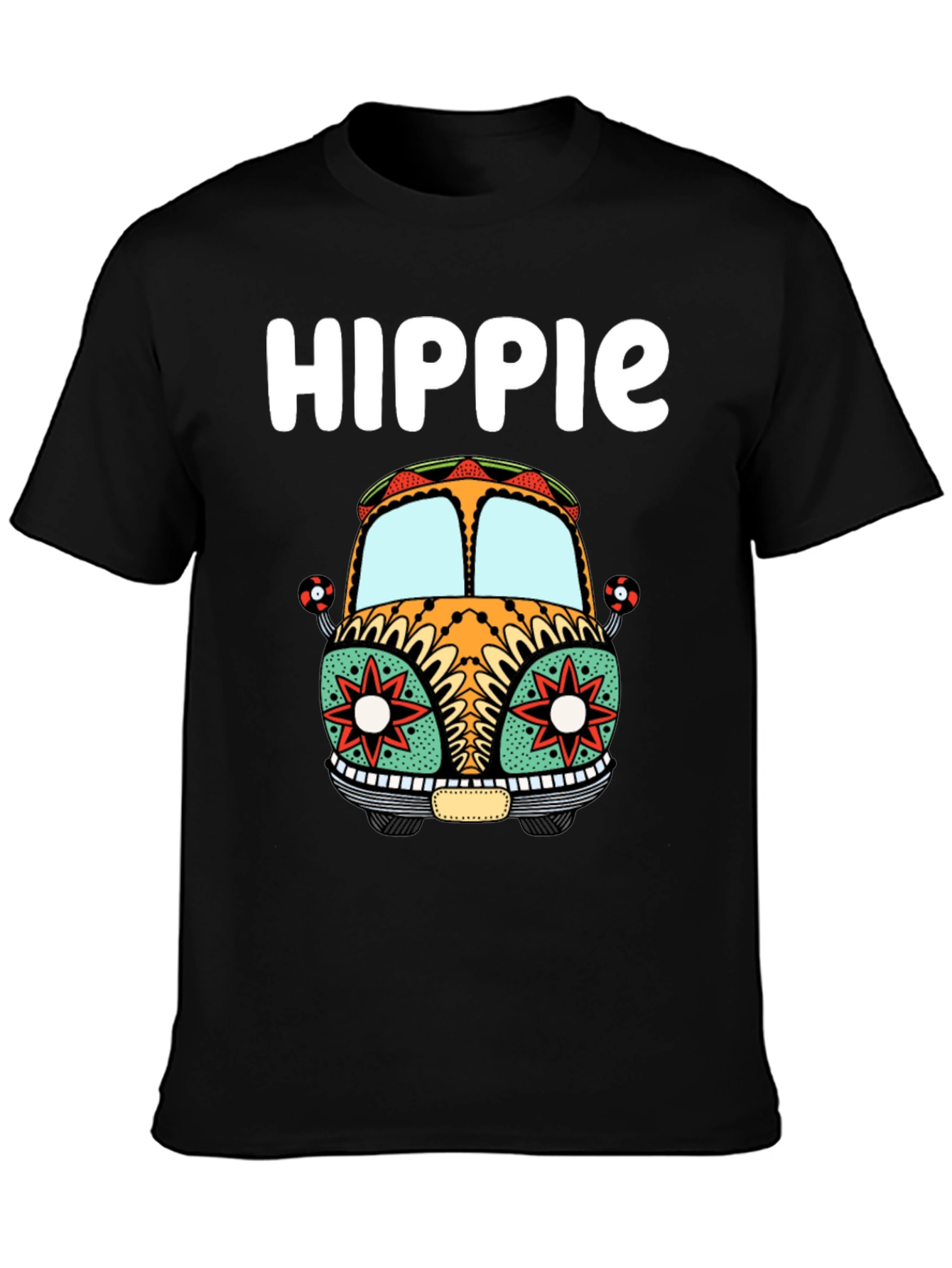 Hippie Van T-Shirt: Retro Road Trip Style