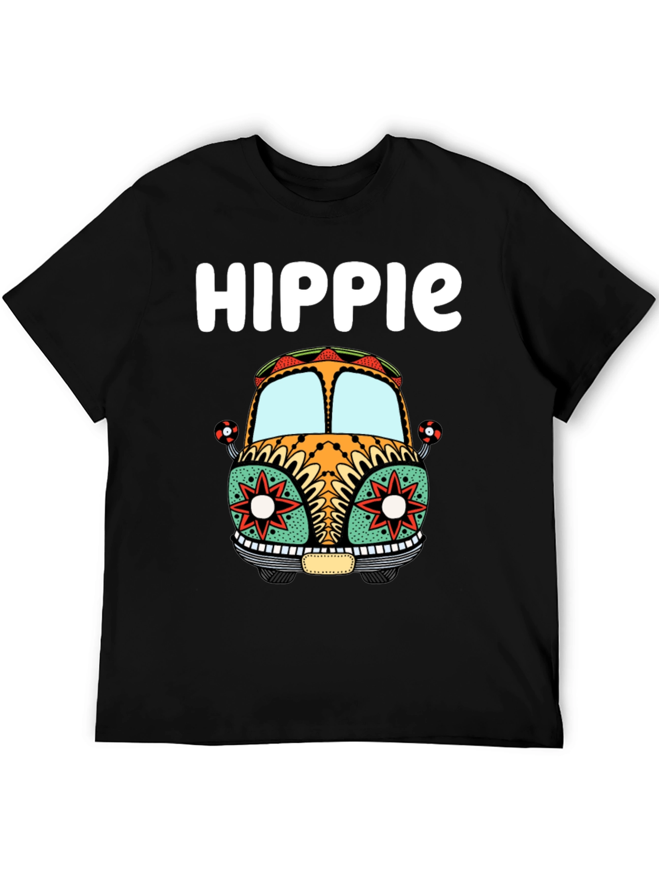 Hippie Van T-Shirt: Retro Road Trip Style
