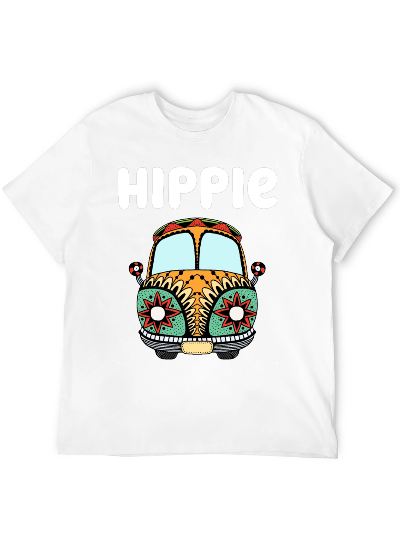 Hippie Van T-Shirt: Retro Road Trip Style