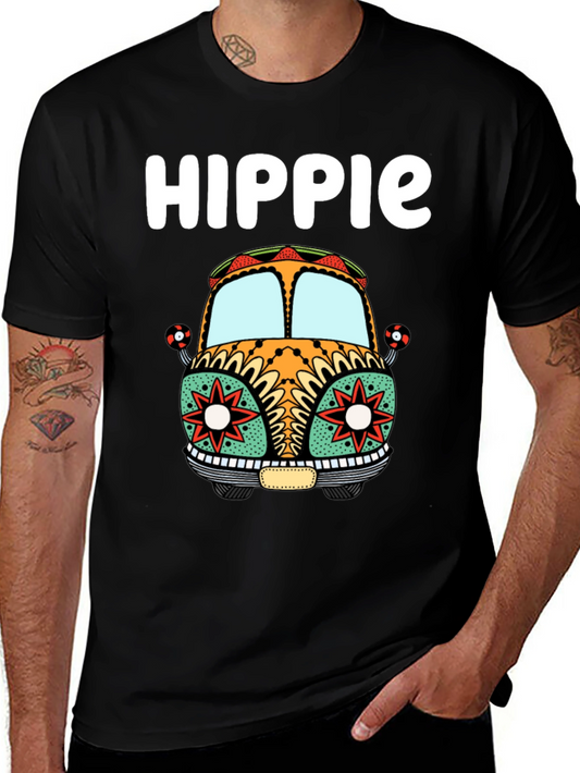 Hippie Van T-Shirt: Retro Road Trip Style