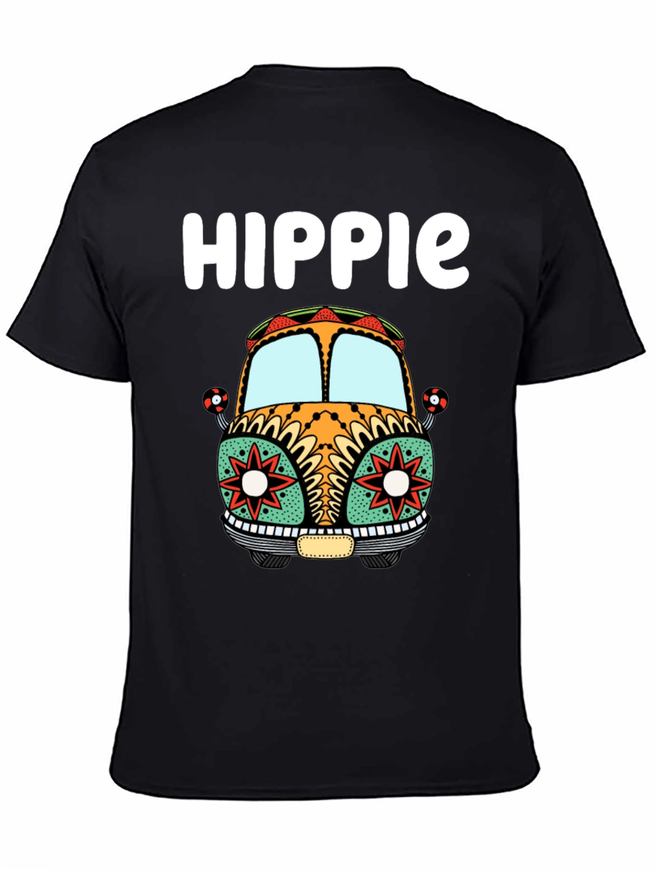 Hippie Van T-Shirt: Retro Road Trip Style