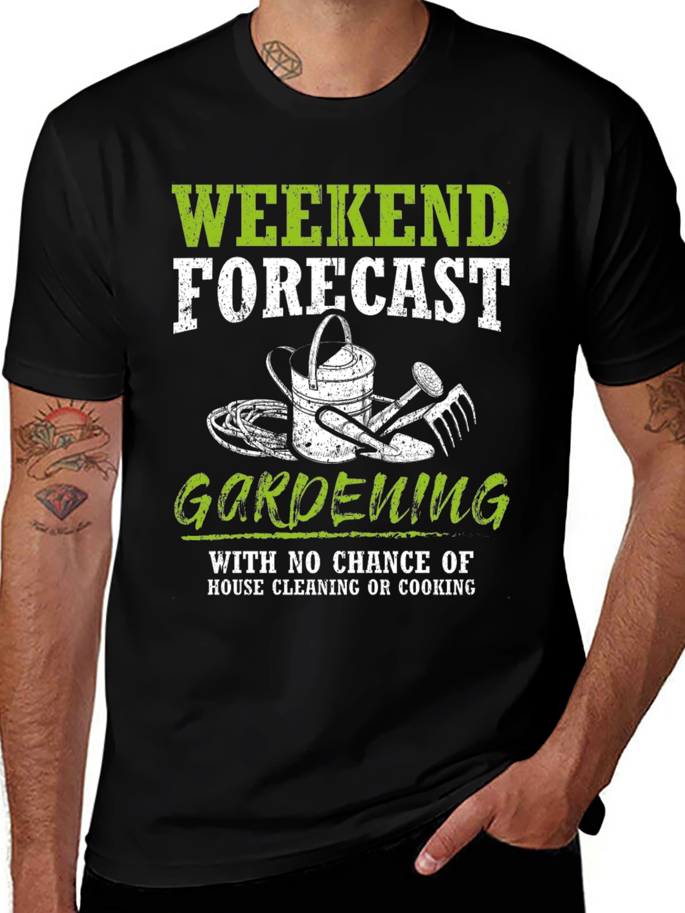 Weekend Gardening Forecast T-Shirt