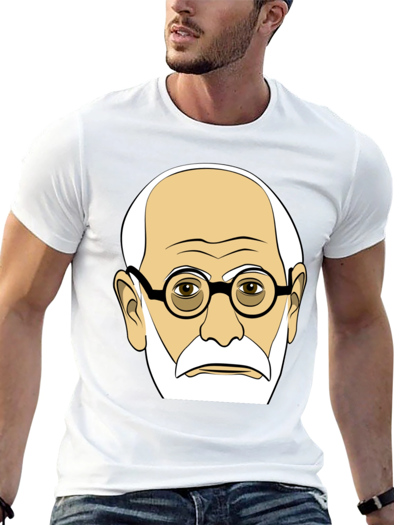 Freud Graphic Tee - Psychology Humor T-Shirt