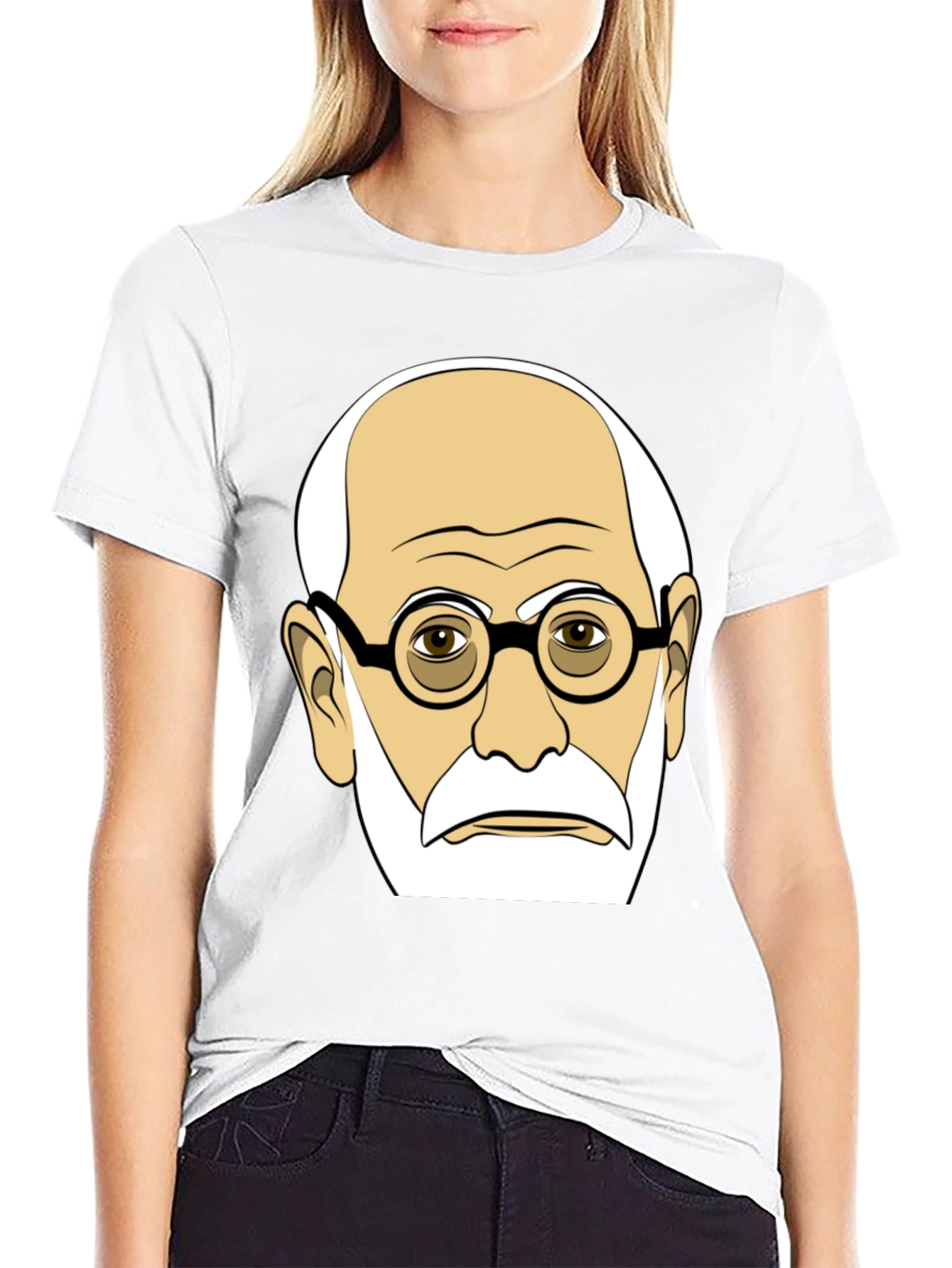 Freud Graphic Tee - Psychology Humor T-Shirt