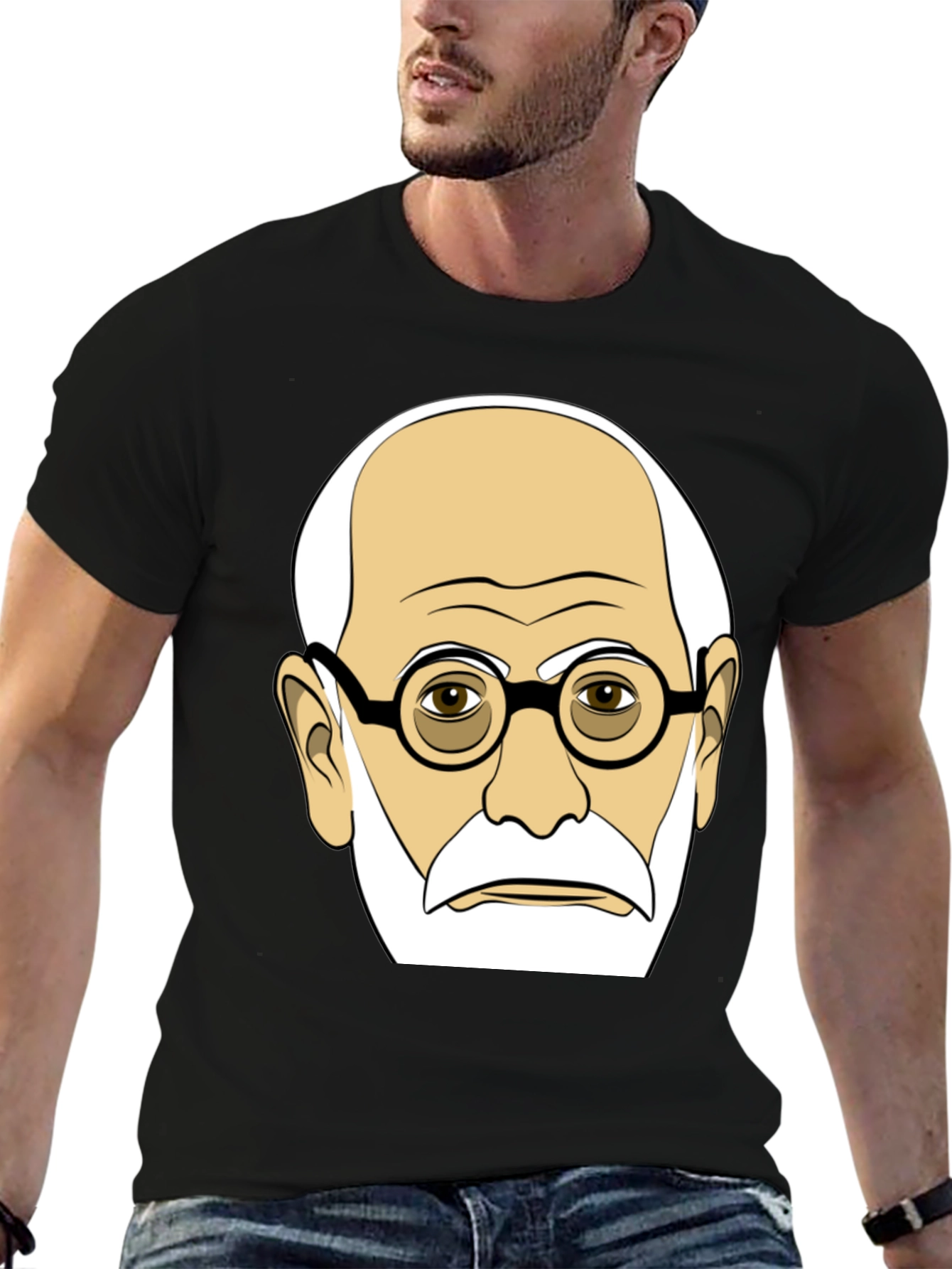 Freud Graphic Tee - Psychology Humor T-Shirt