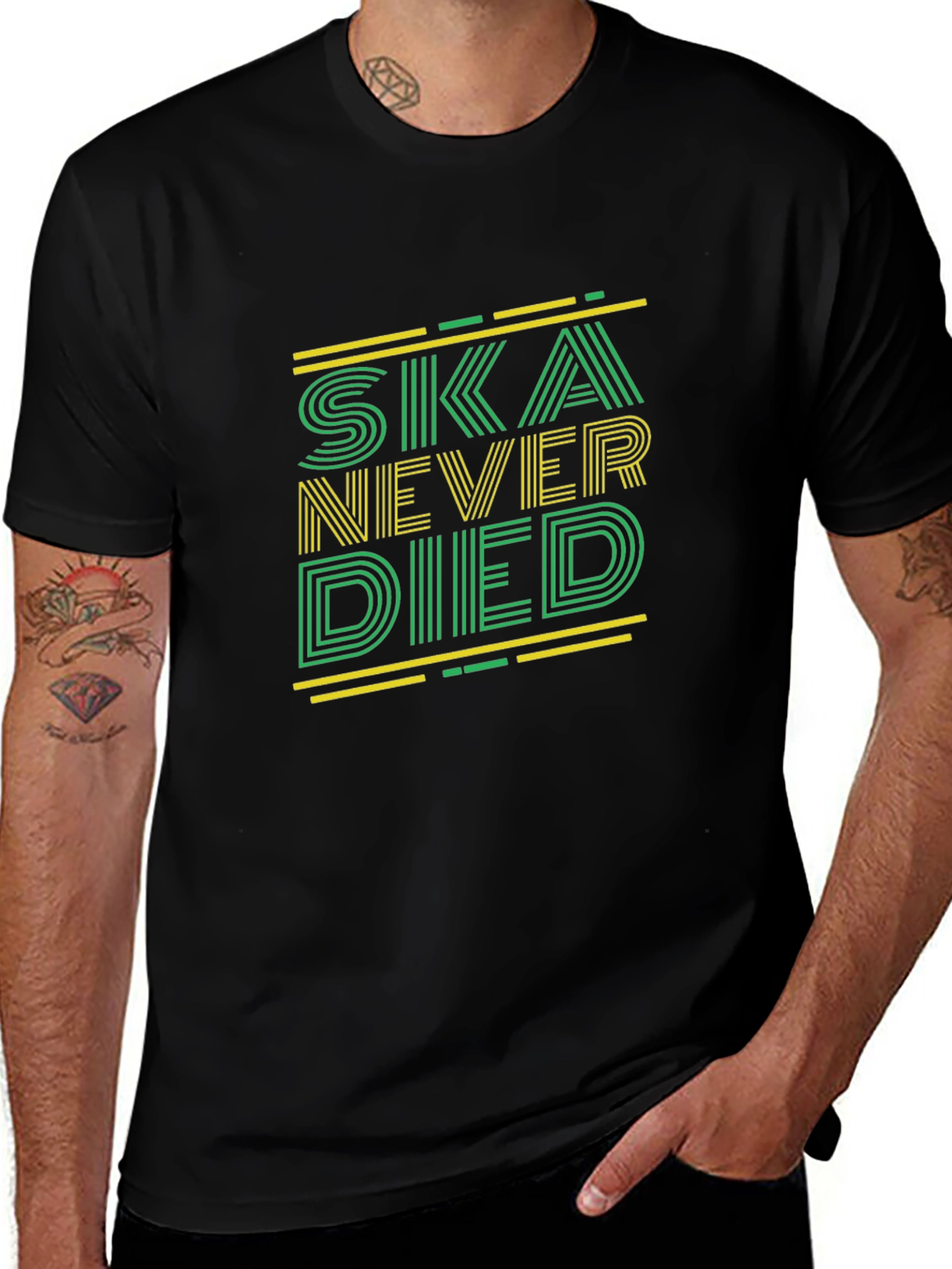 Ska Never Died Graphic Tee - Classic Style