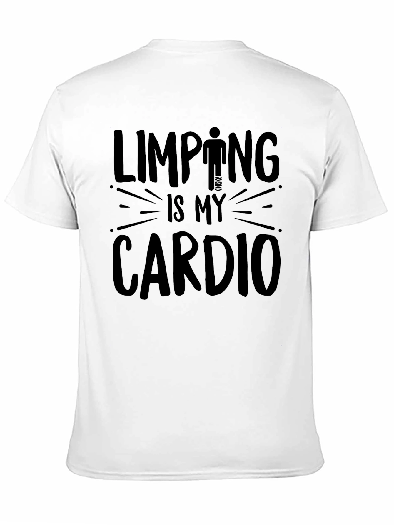 Limping is My Cardio Graphic T-Shirt