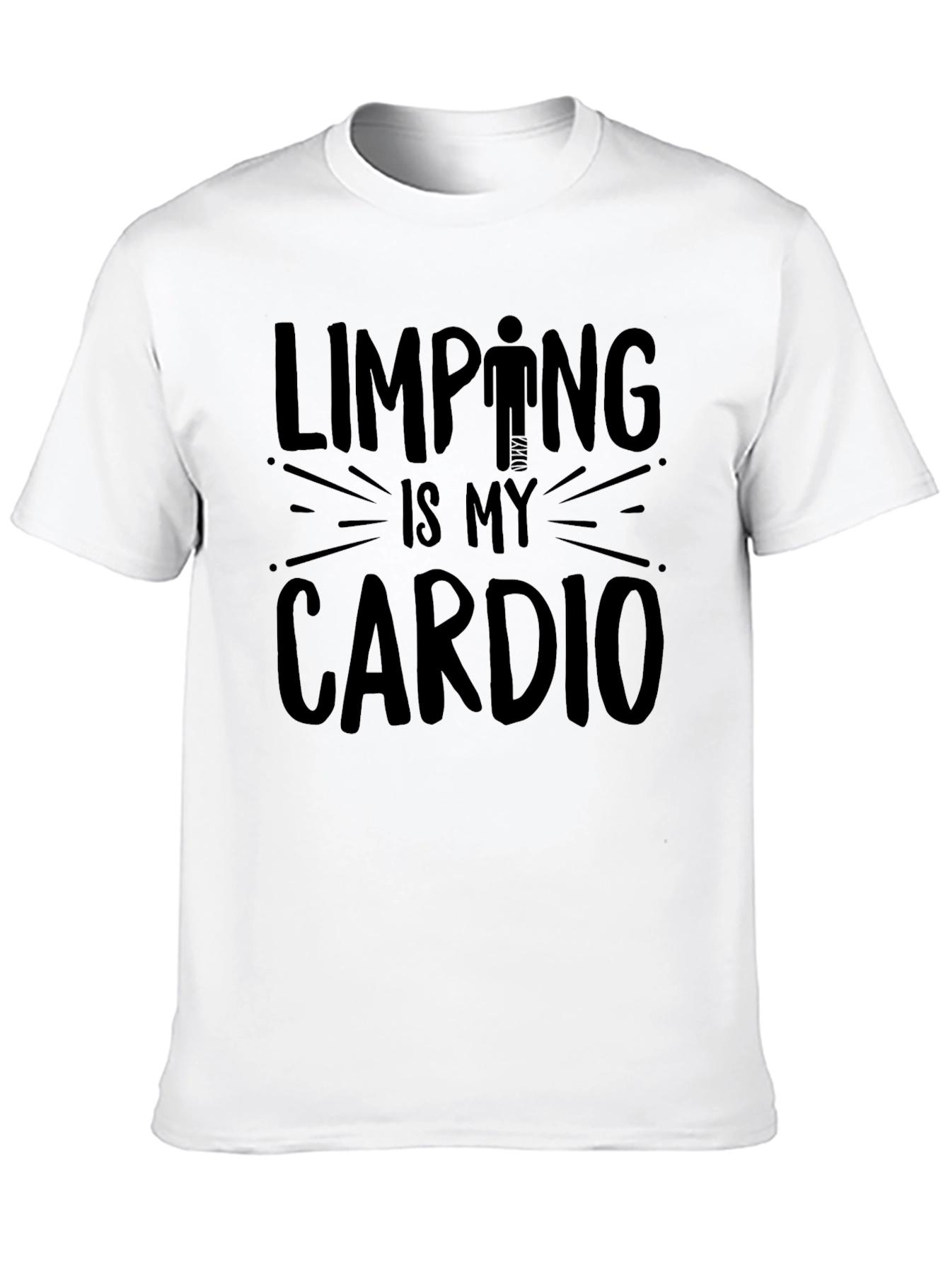 Limping is My Cardio Graphic T-Shirt