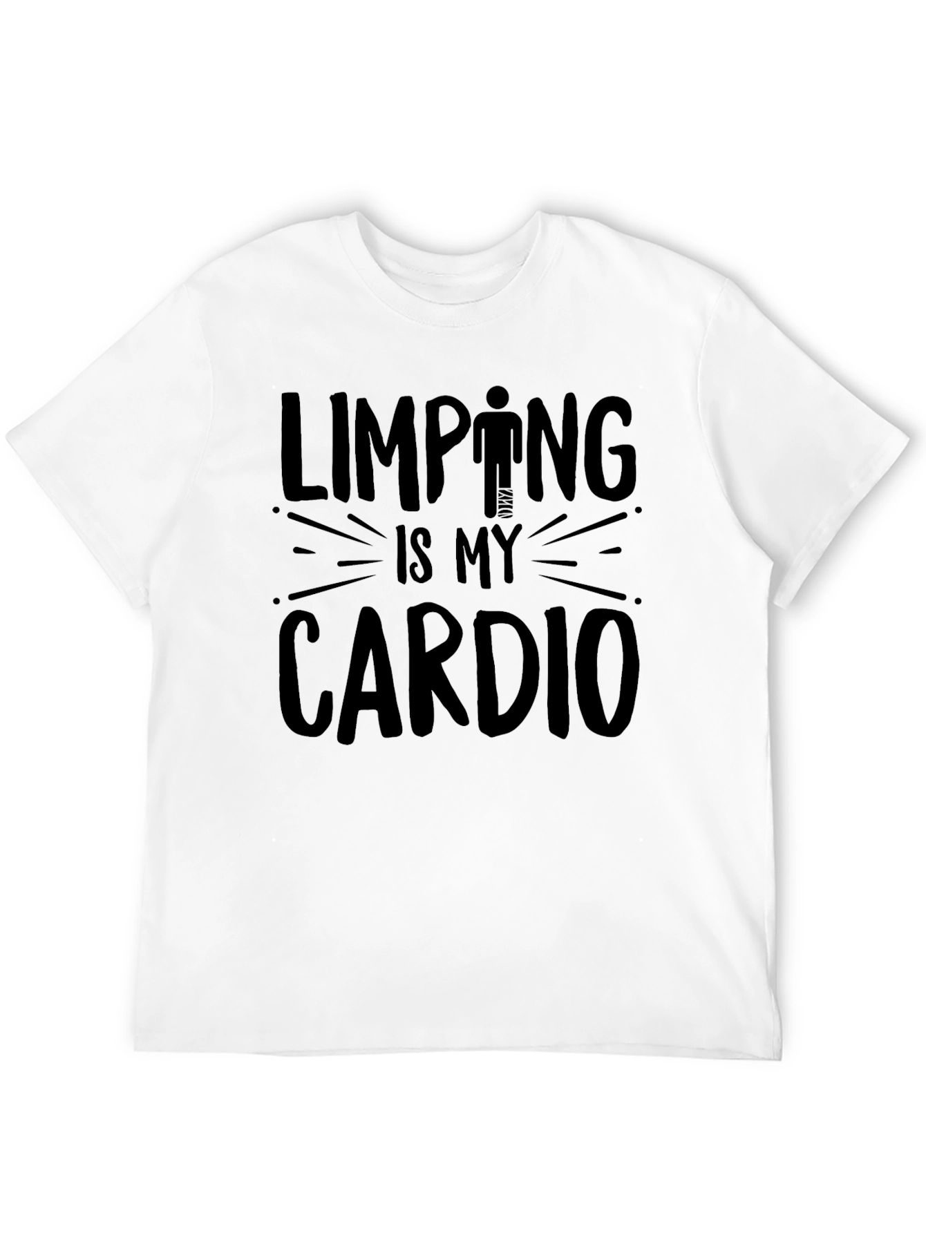 Limping is My Cardio Graphic T-Shirt