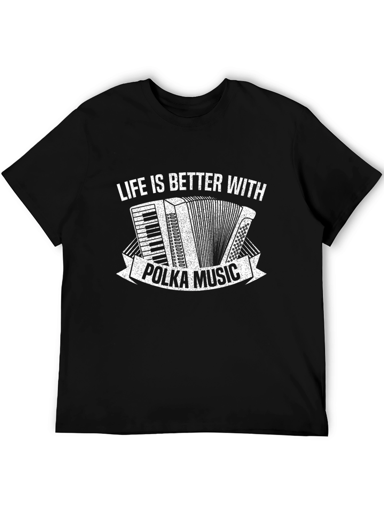 Polka Music T-Shirt - Accordion Tee