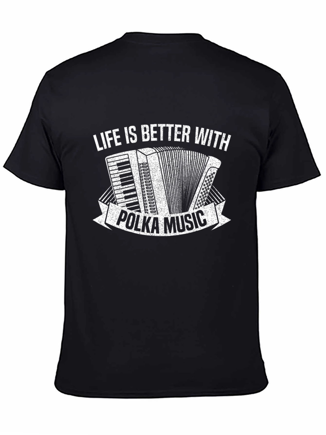Polka Music T-Shirt - Accordion Tee