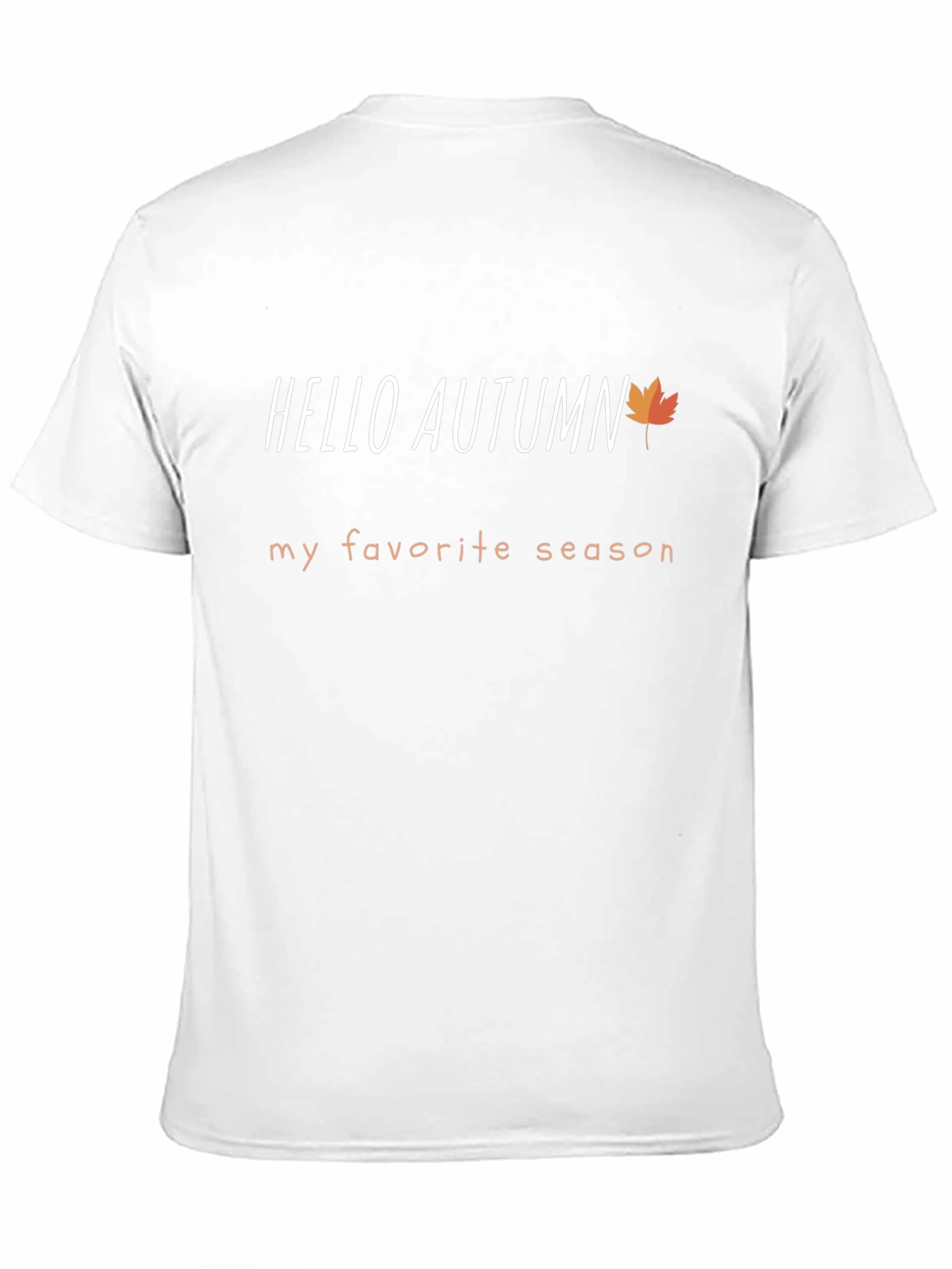 Hello Autumn Black T-Shirt - Fall Fashion