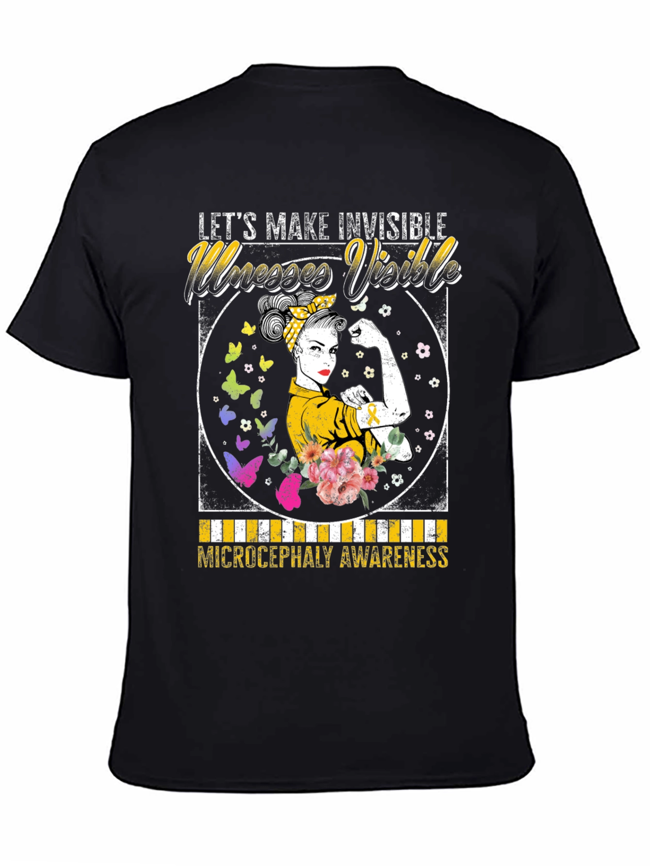 Microcephaly Awareness Graphic T-Shirt