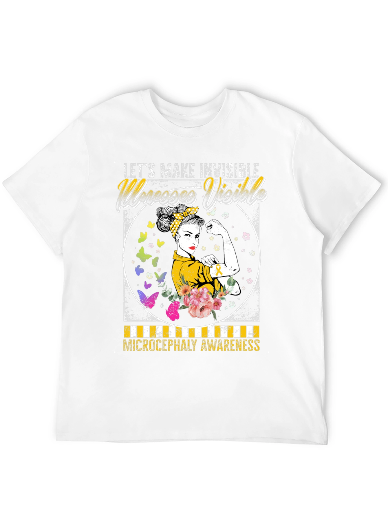 Microcephaly Awareness Graphic T-Shirt