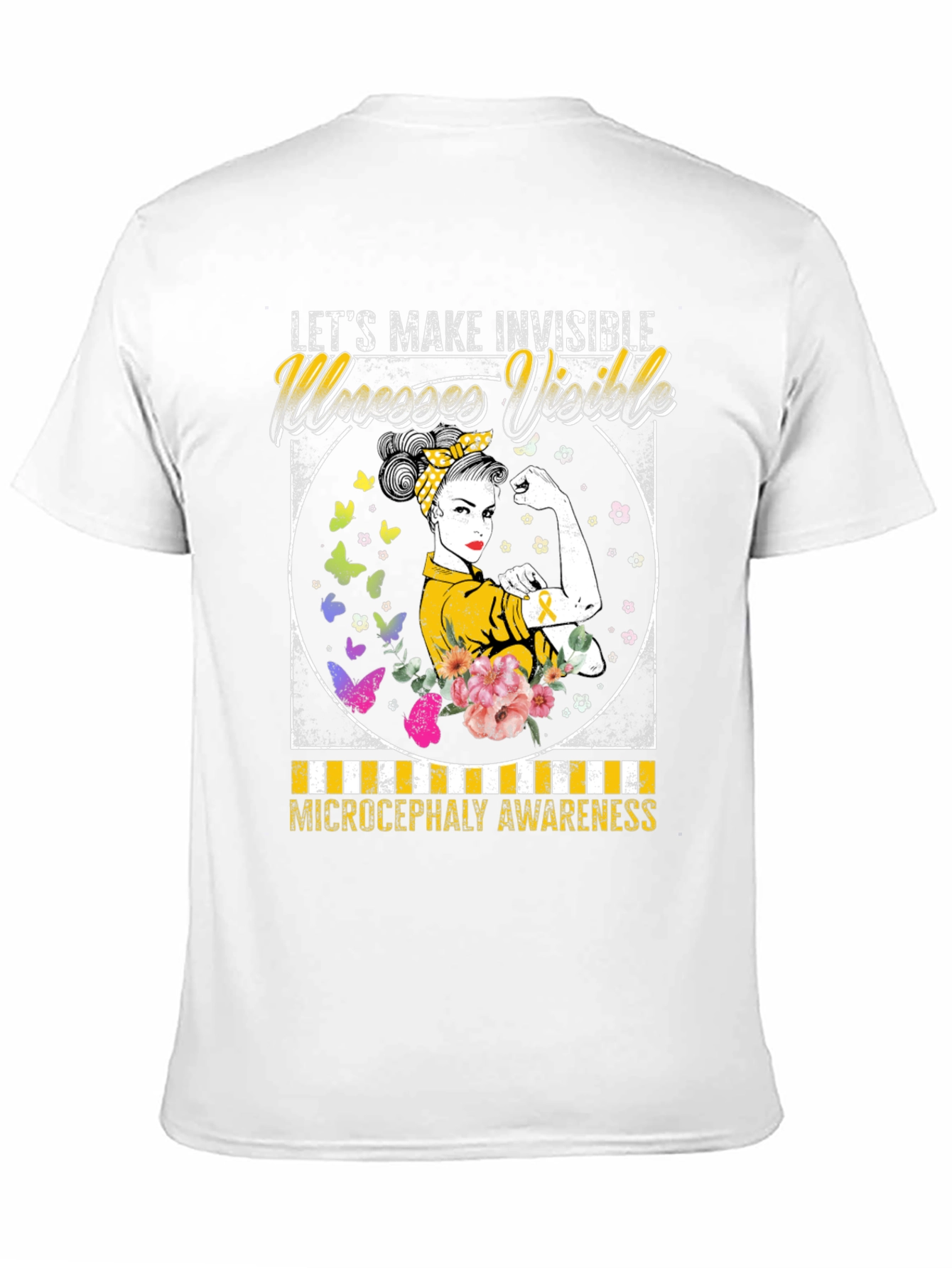 Microcephaly Awareness Graphic T-Shirt