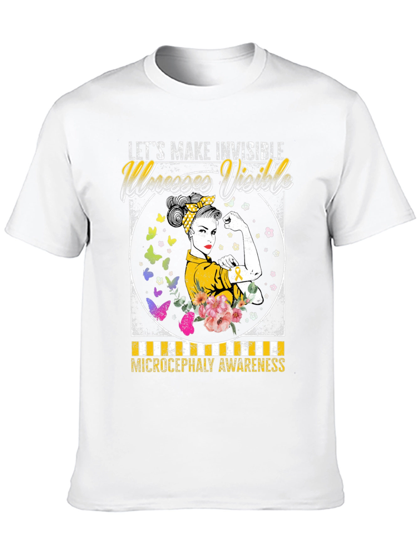 Microcephaly Awareness Graphic T-Shirt
