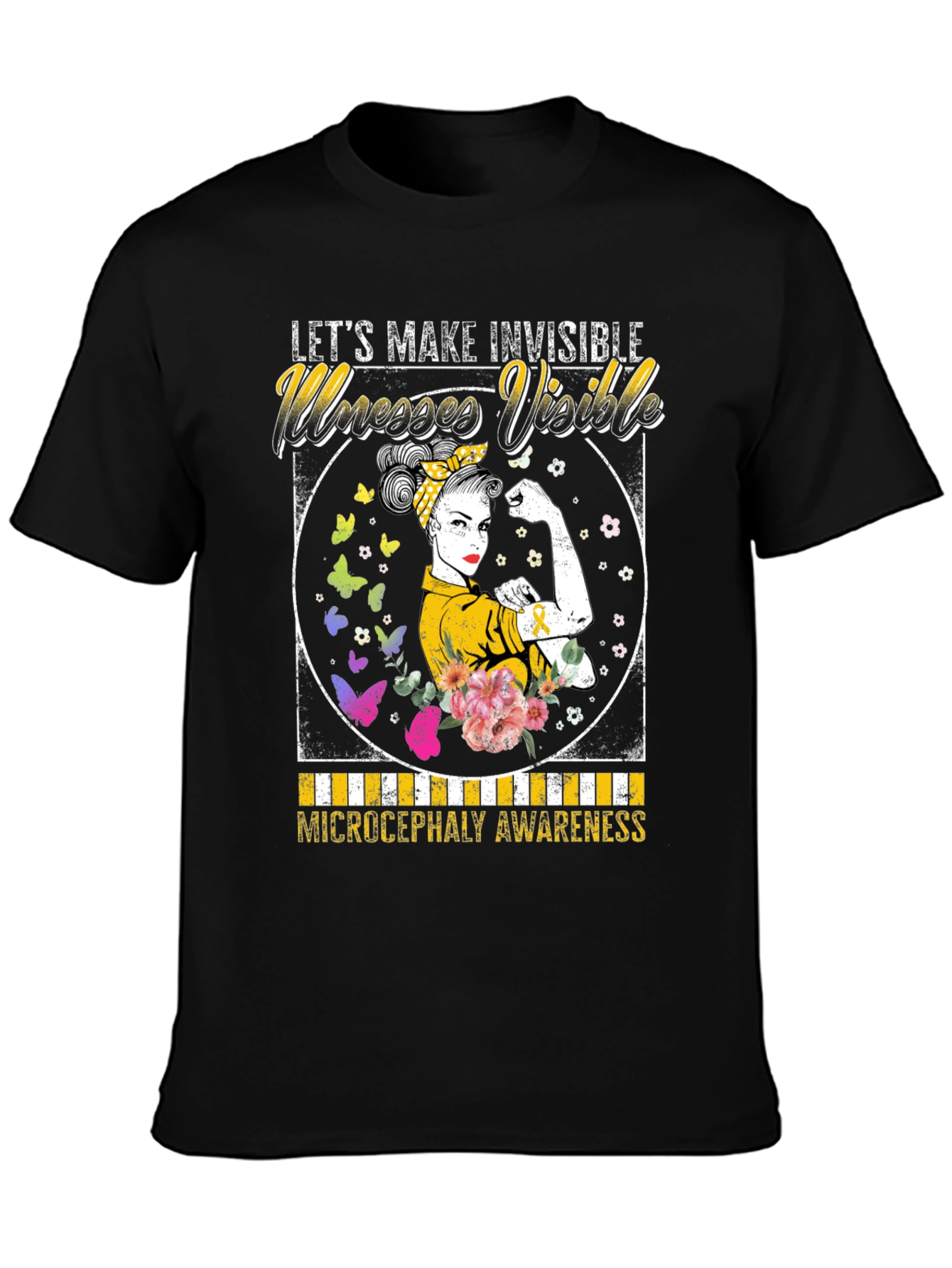 Microcephaly Awareness Graphic T-Shirt