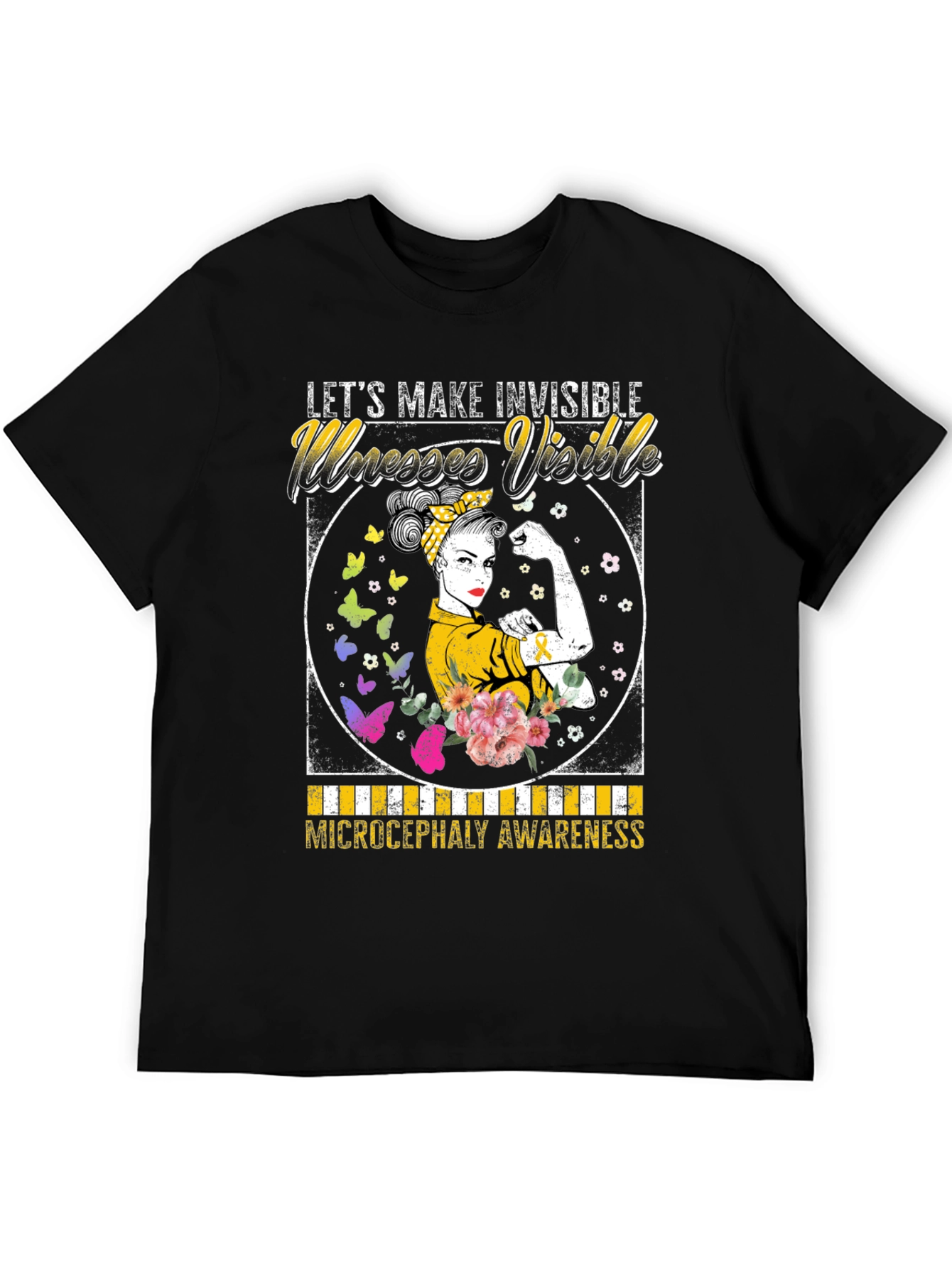 Microcephaly Awareness Graphic T-Shirt