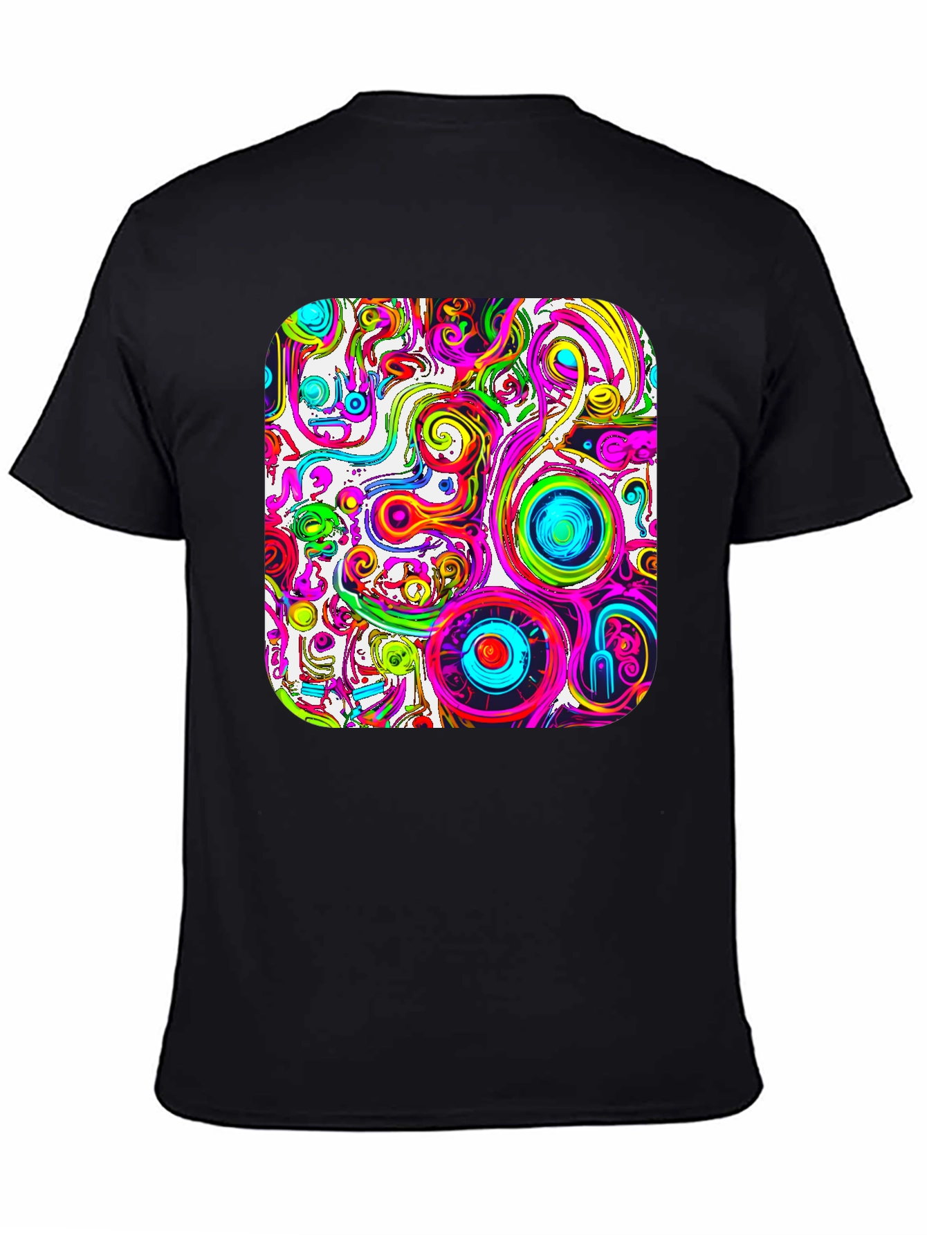 Psychedelic Swirl T-Shirt - Vivid Graphic Tee