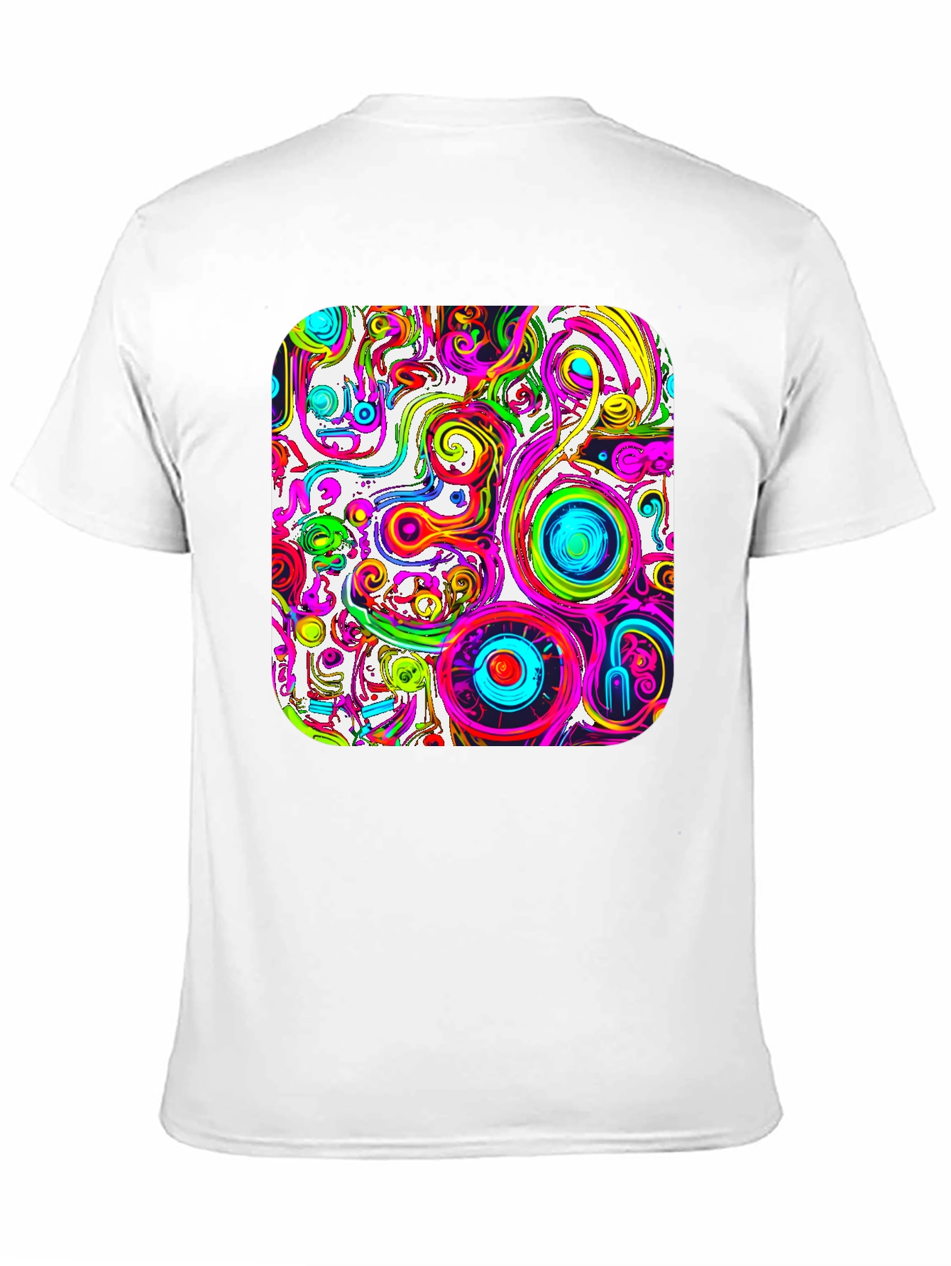 Psychedelic Swirl T-Shirt - Vivid Graphic Tee