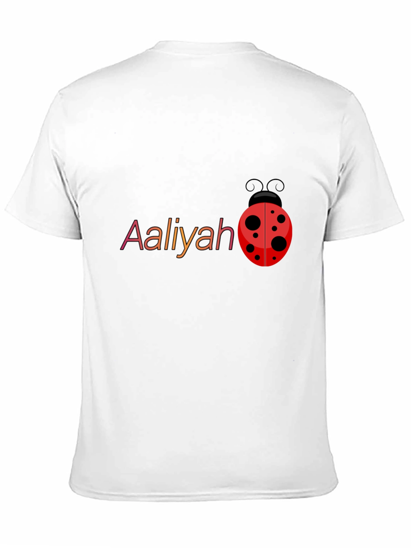 Aaliyah Ladybug Graphic Tee - Trendy & Unique