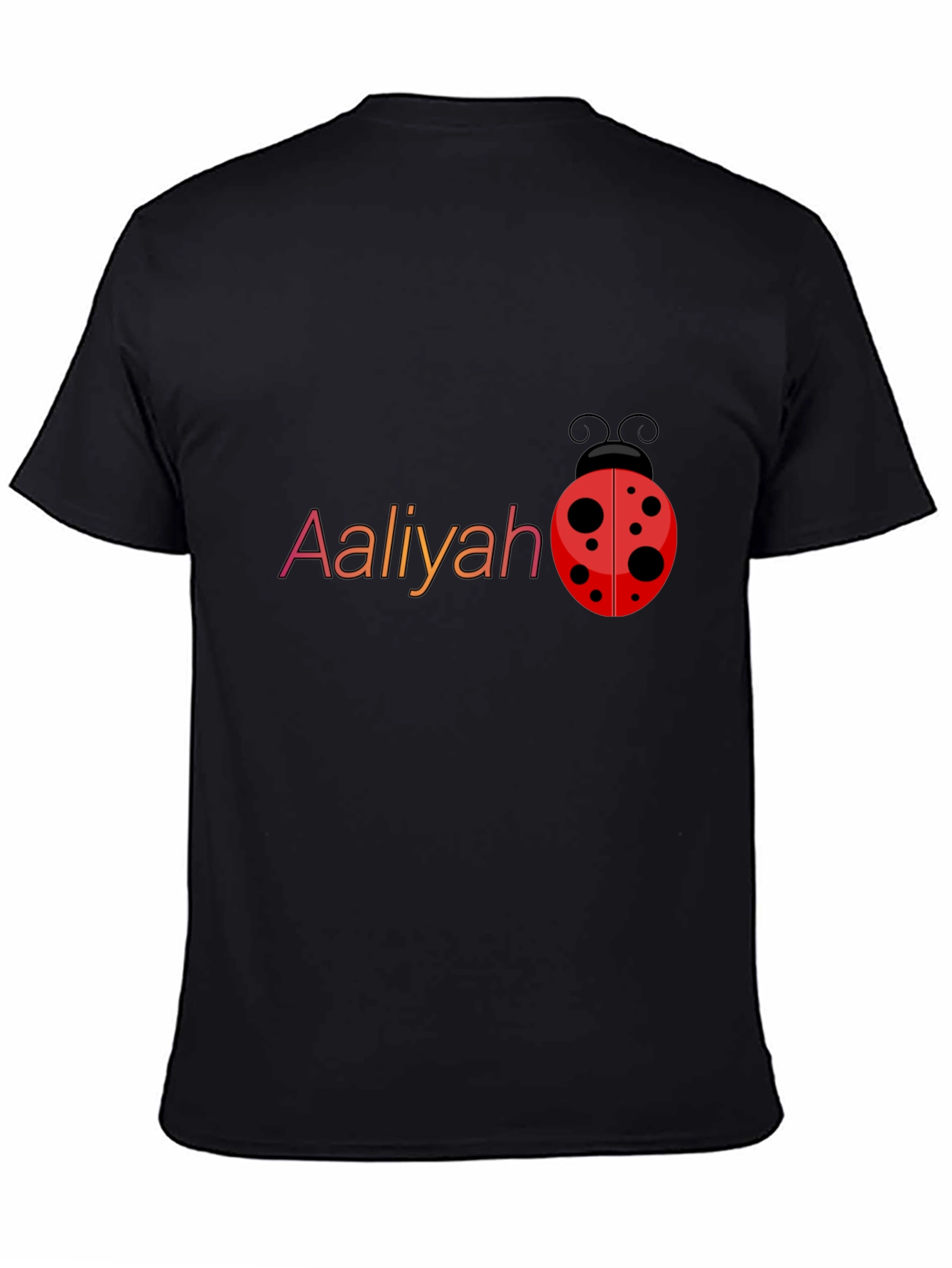 Aaliyah Ladybug Graphic Tee - Trendy & Unique