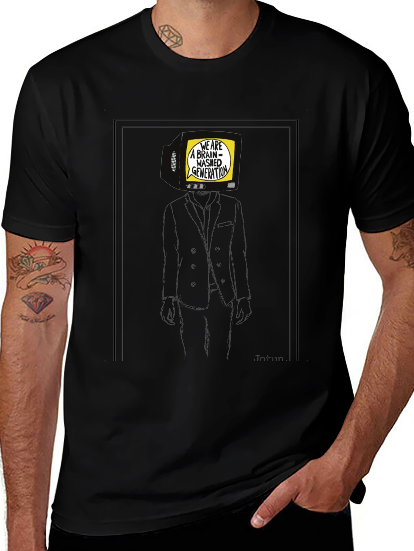 Brainwashed Generation TV Head T-Shirt