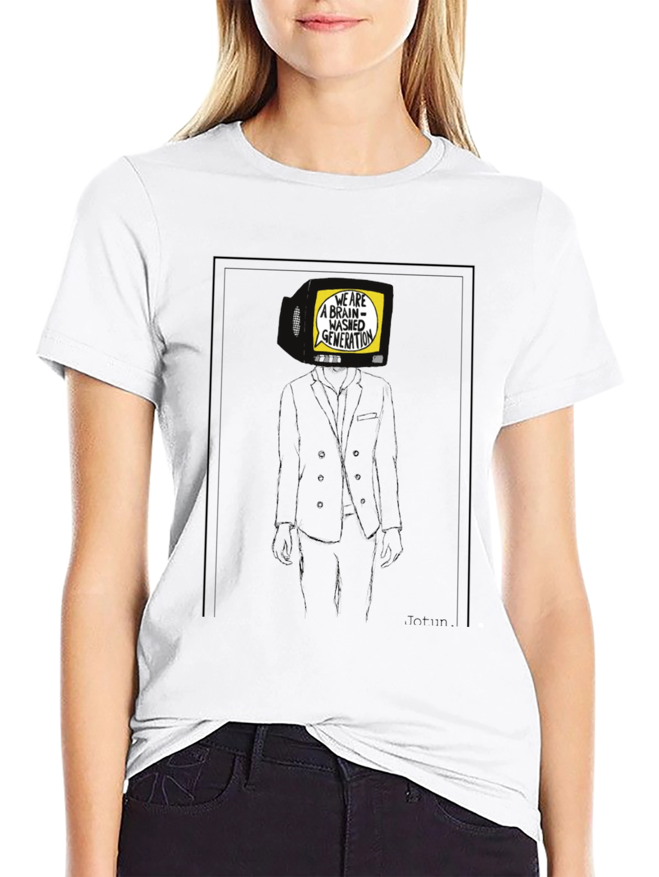 Brainwashed Generation TV Head T-Shirt