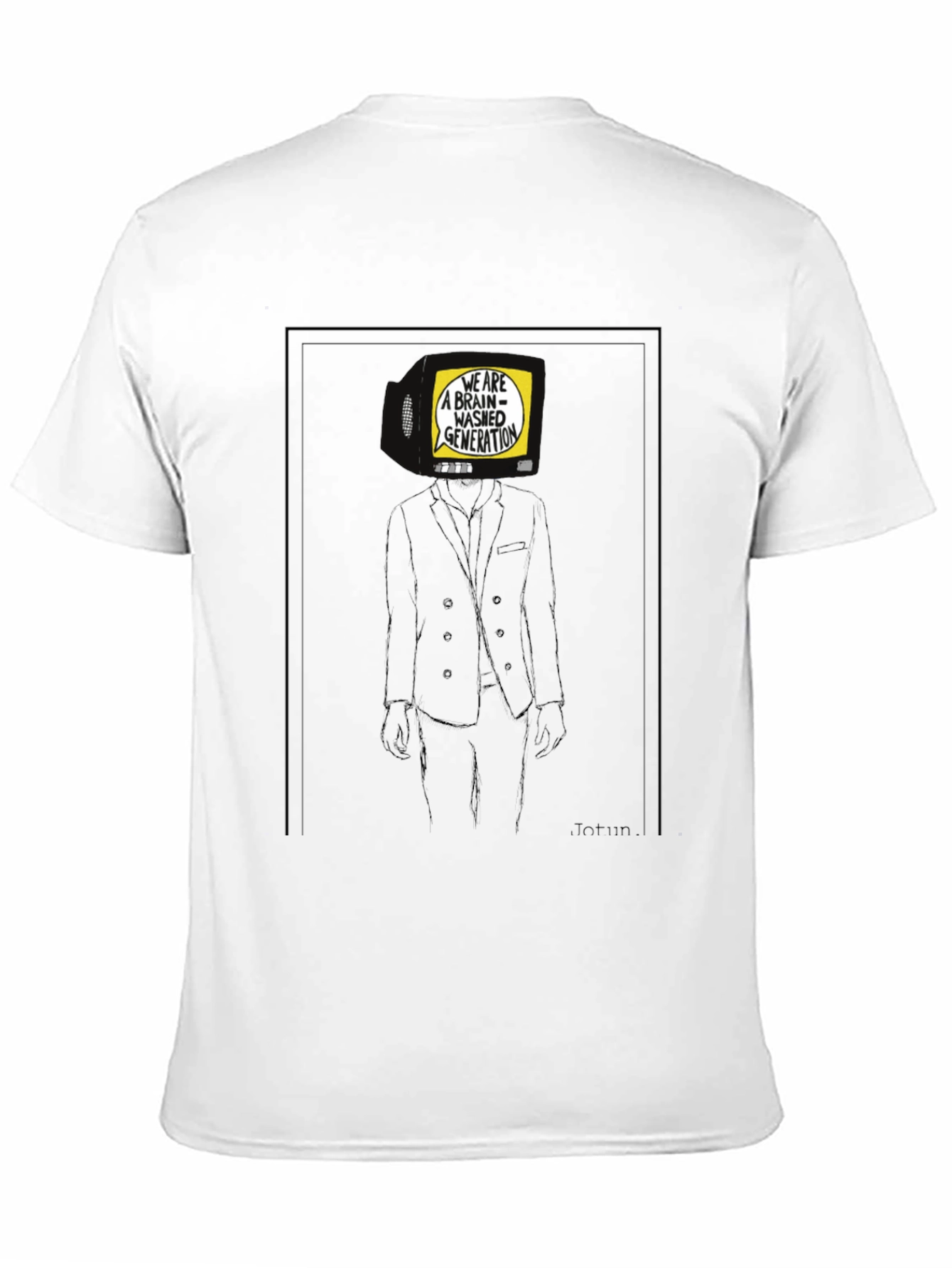 Brainwashed Generation TV Head T-Shirt