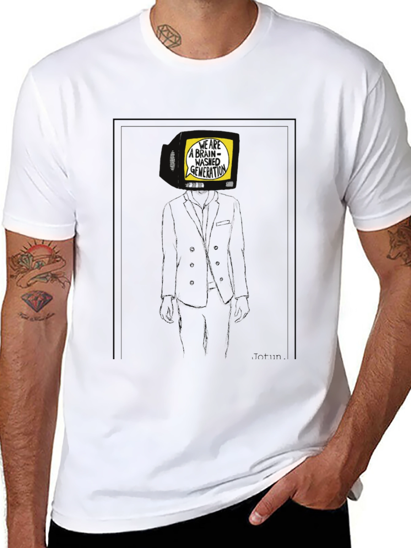Brainwashed Generation TV Head T-Shirt