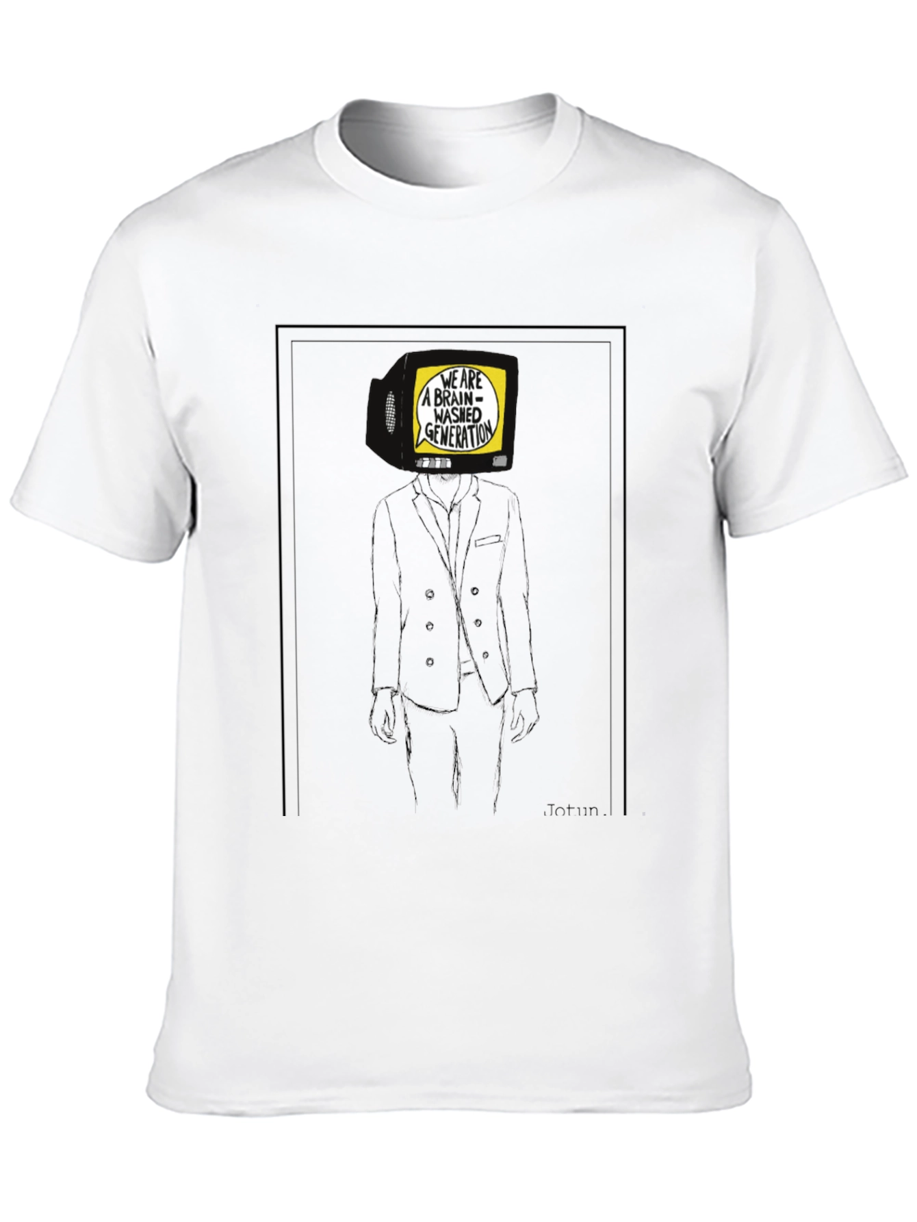 Brainwashed Generation TV Head T-Shirt