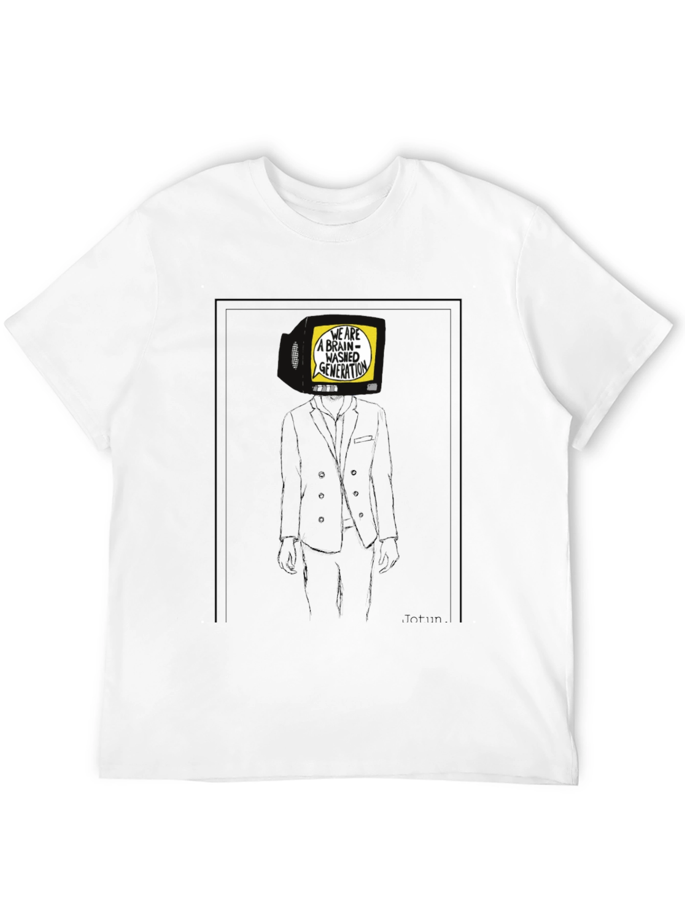 Brainwashed Generation TV Head T-Shirt