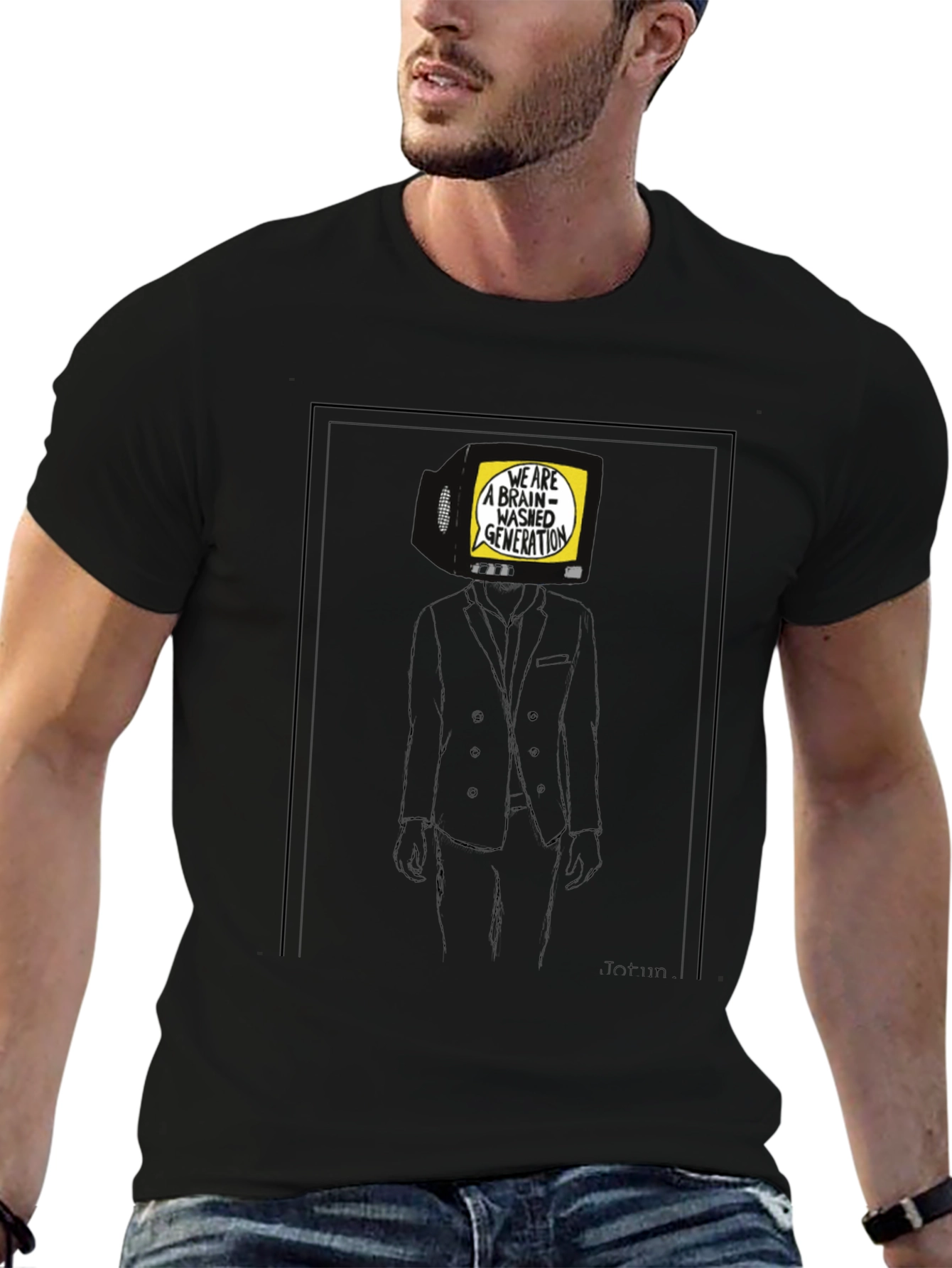 Brainwashed Generation TV Head T-Shirt