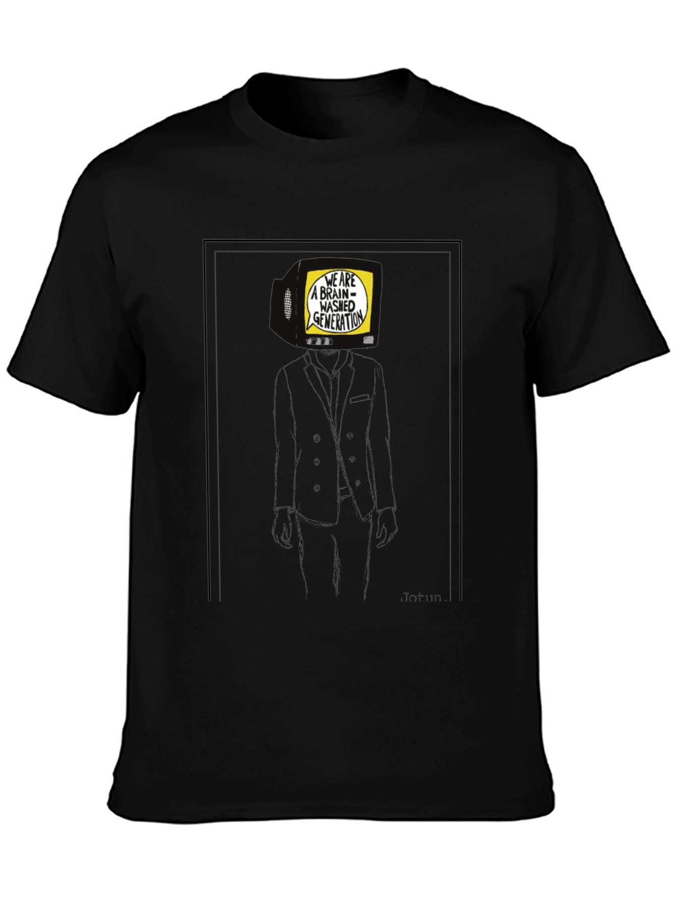 Brainwashed Generation TV Head T-Shirt