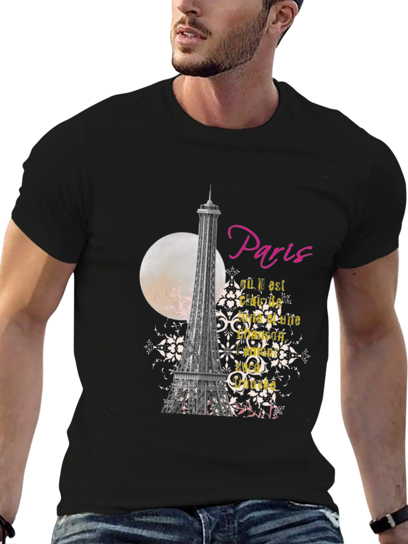 Paris Eiffel Tower Graphic T-Shirt