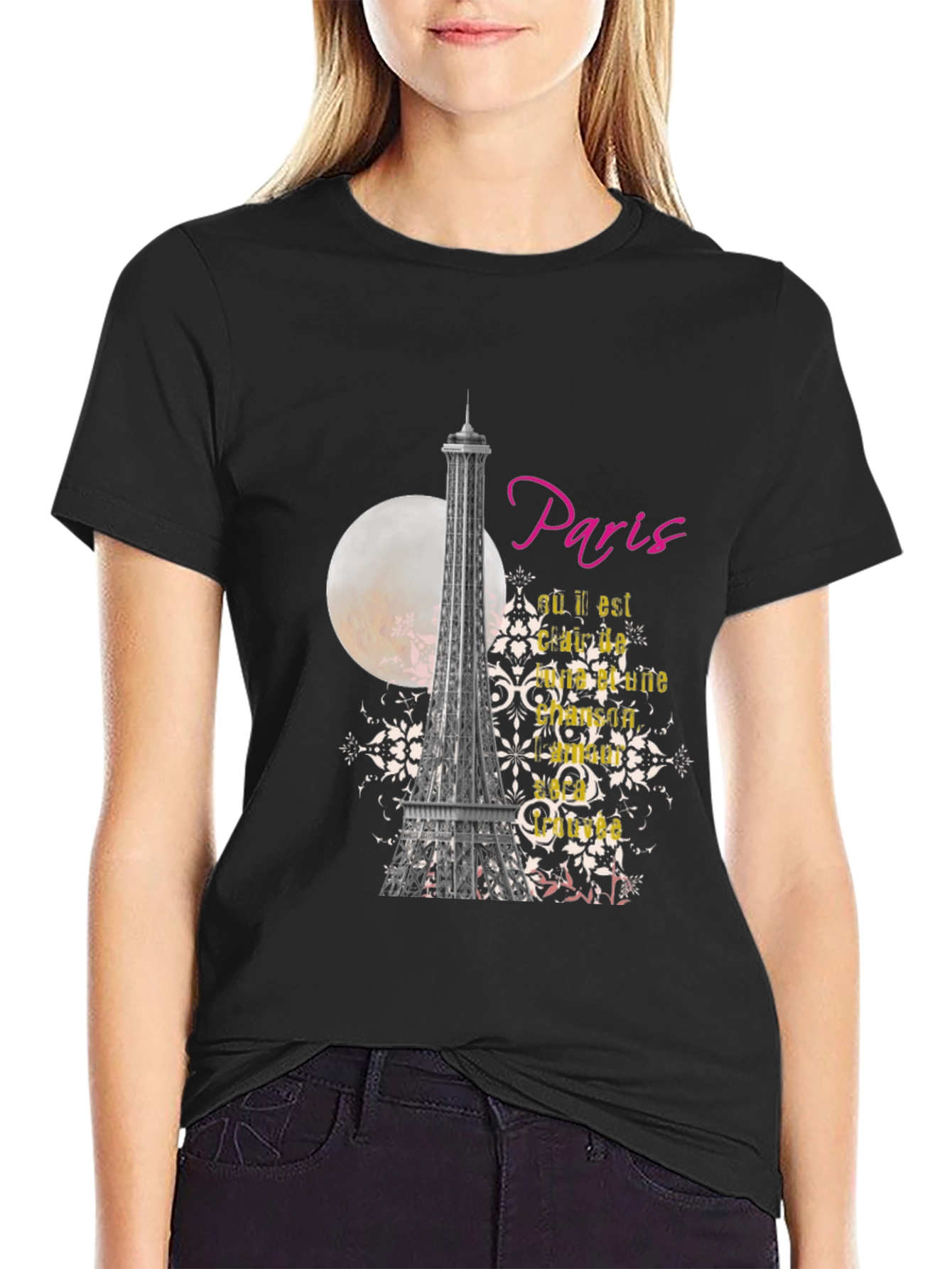 Paris Eiffel Tower Graphic T-Shirt