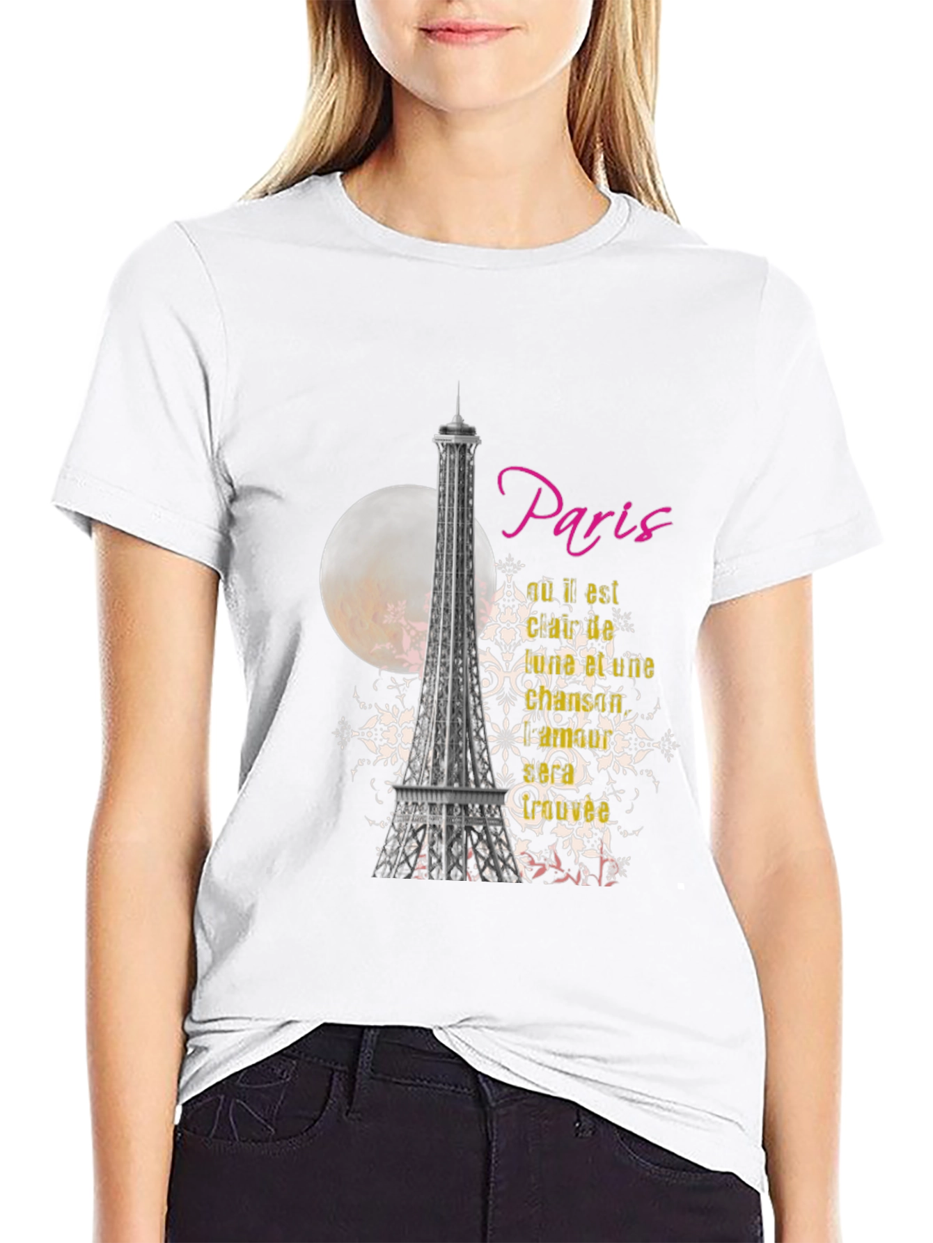 Paris Eiffel Tower Graphic T-Shirt