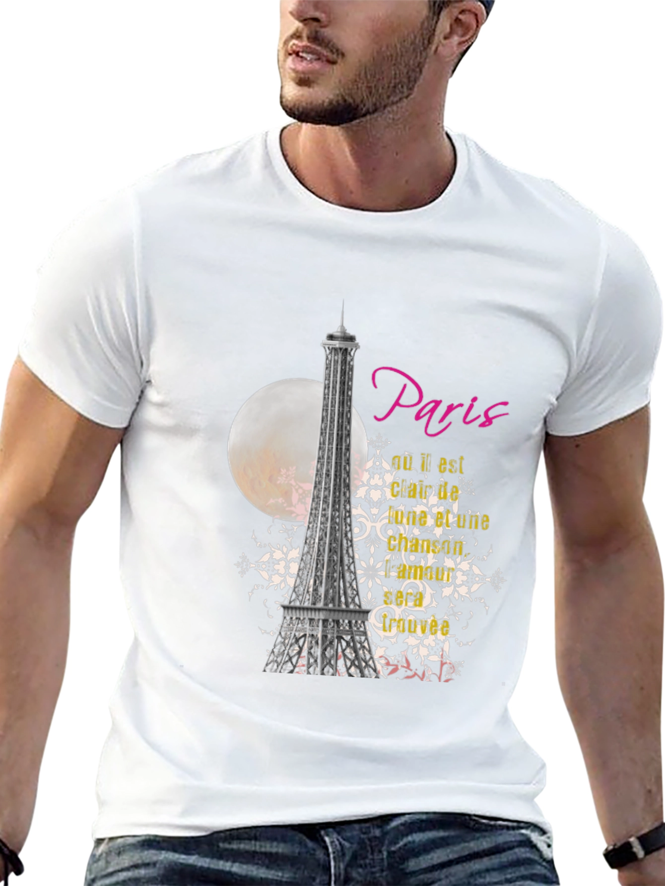 Paris Eiffel Tower Graphic T-Shirt