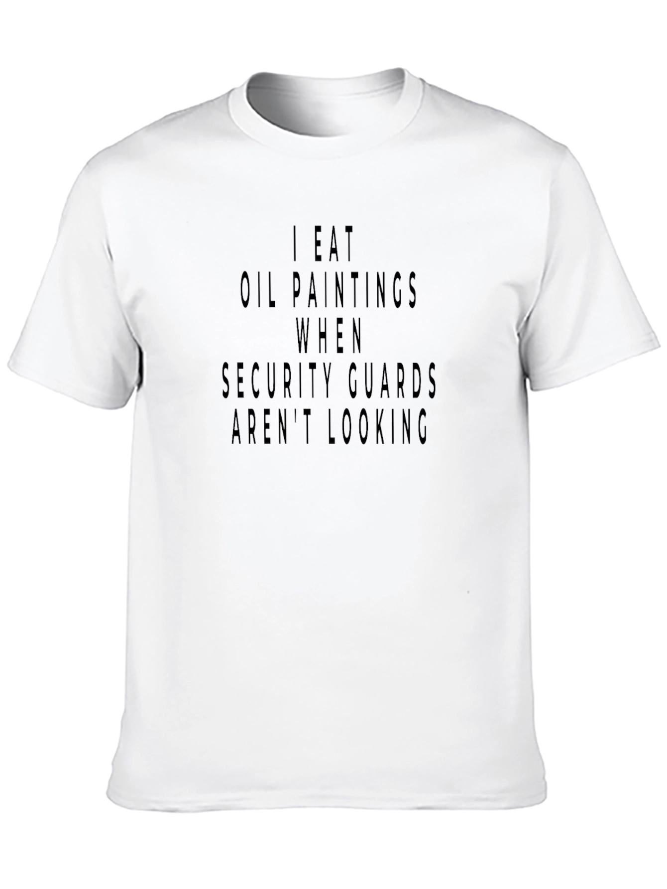 I Eat Oil Paintings Graphic Tee