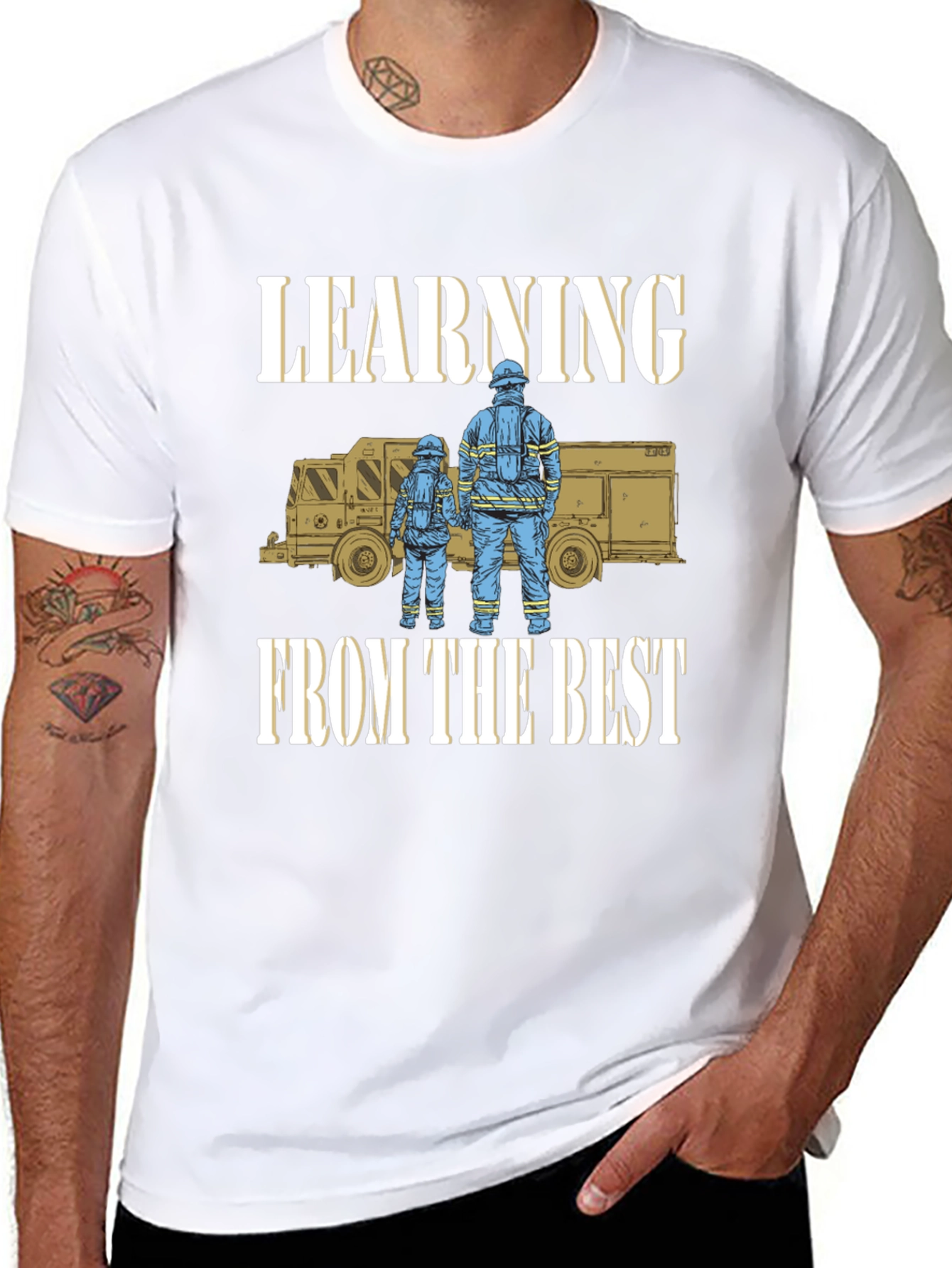 Learning From The Best Firefighter T-Shirt